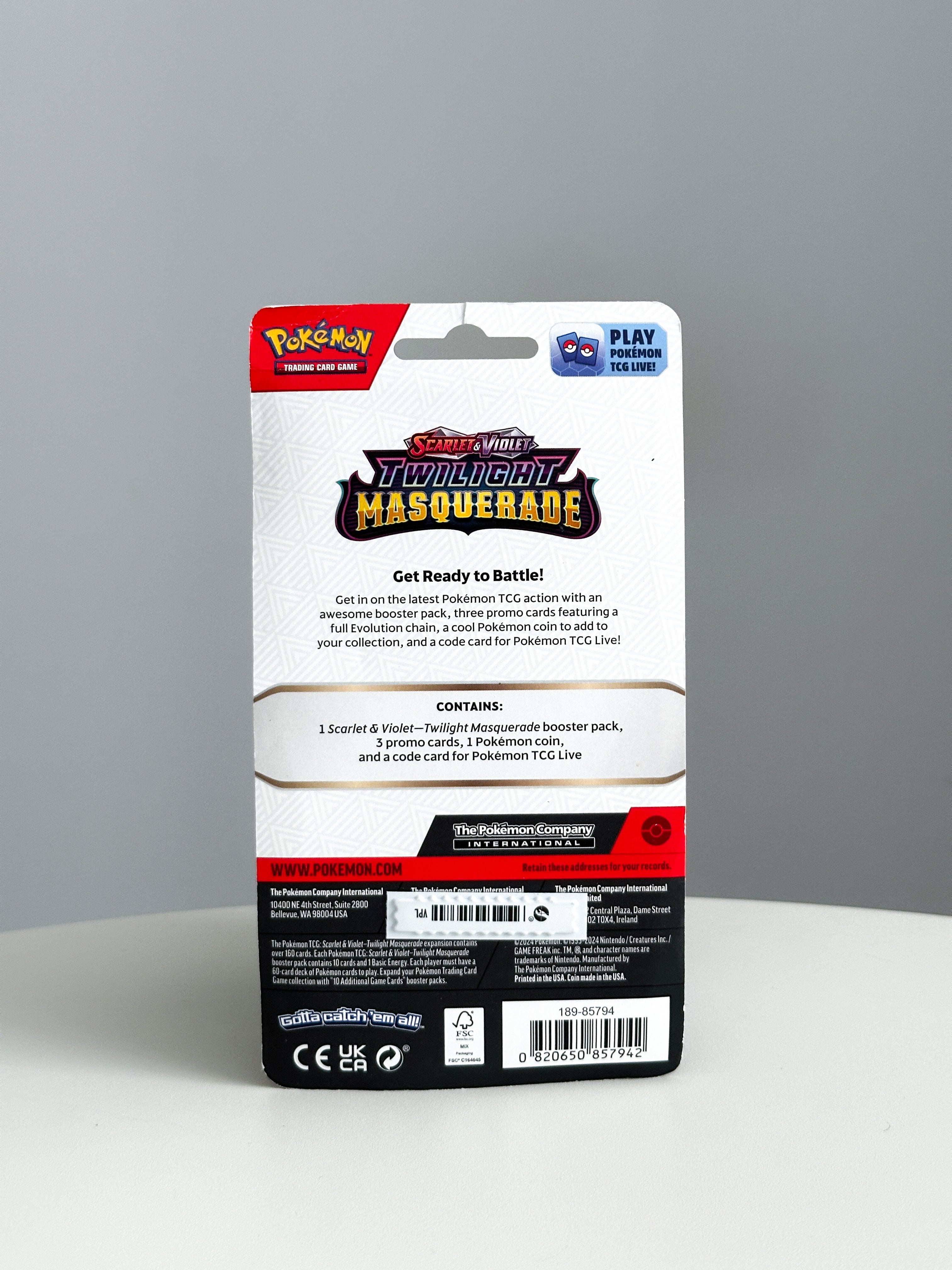 Twilight Masquerade blister 1 pack Horsea