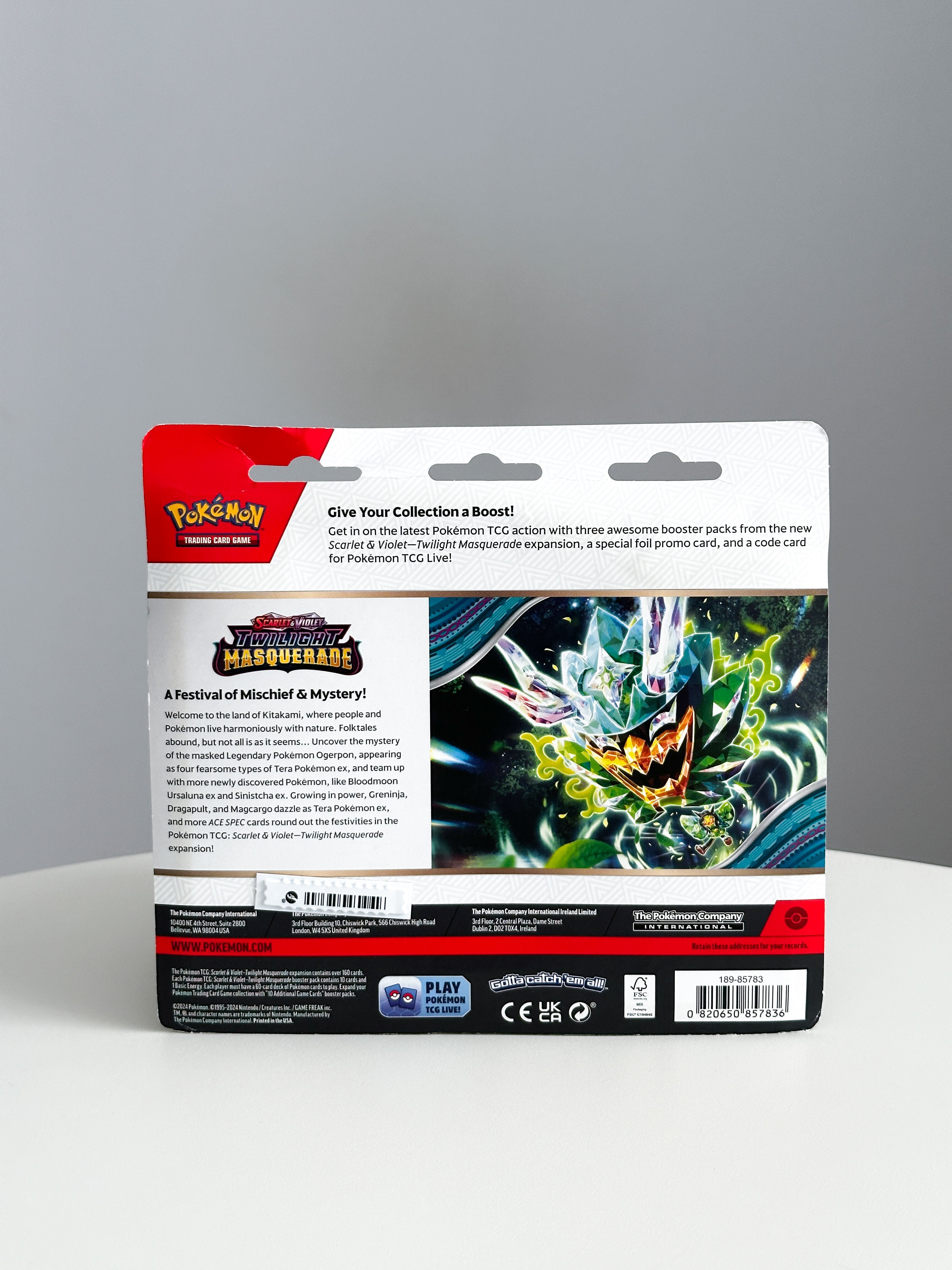 Twilight Masquerade blister 3 pack Snorlax