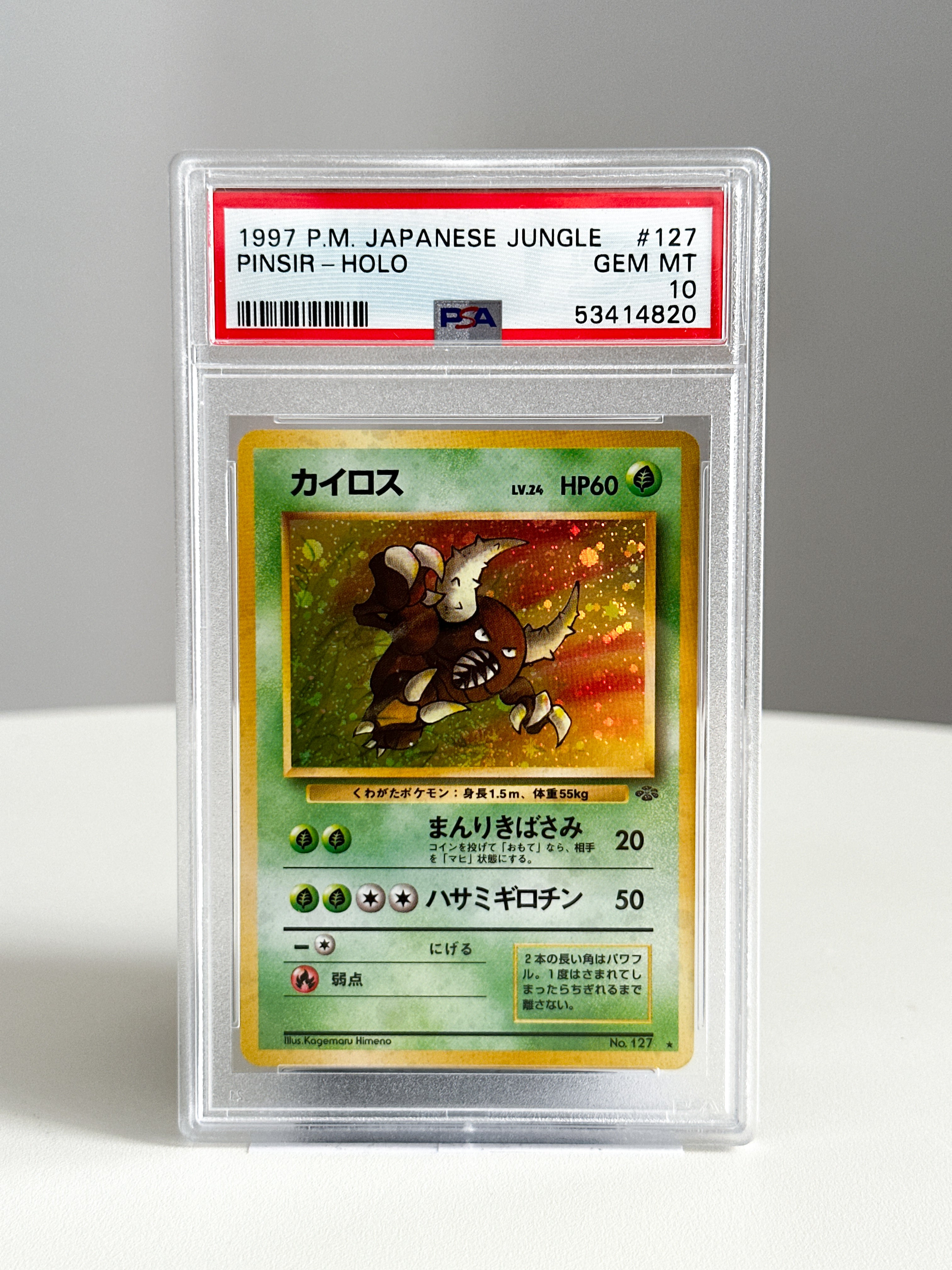 Pinsar Jungle 1997 JPN	127 PSA 10