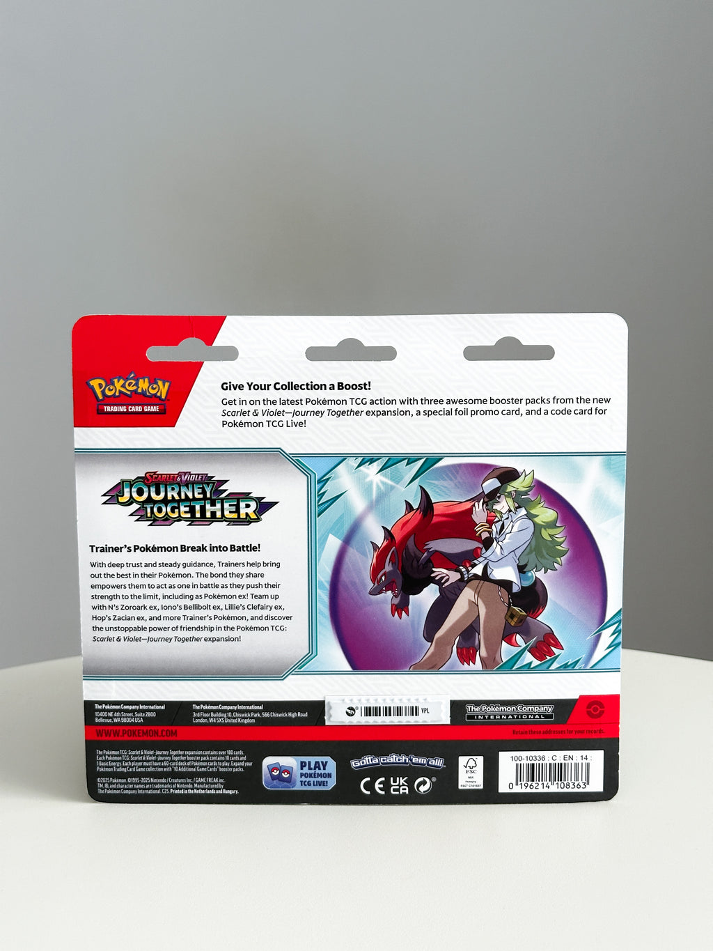 Journey Together blister 3 pack Scarfty