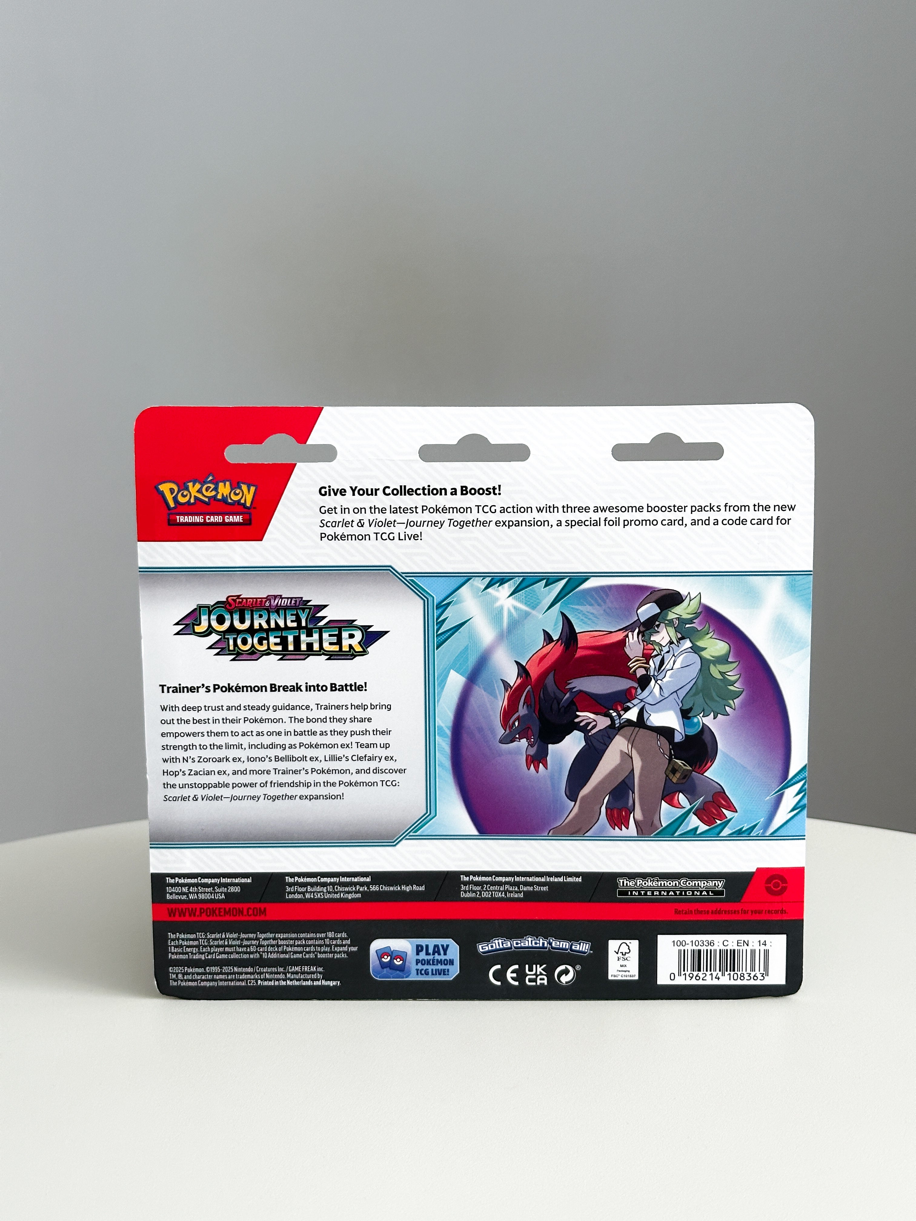 Journey Together blister 3 pack Scarfty