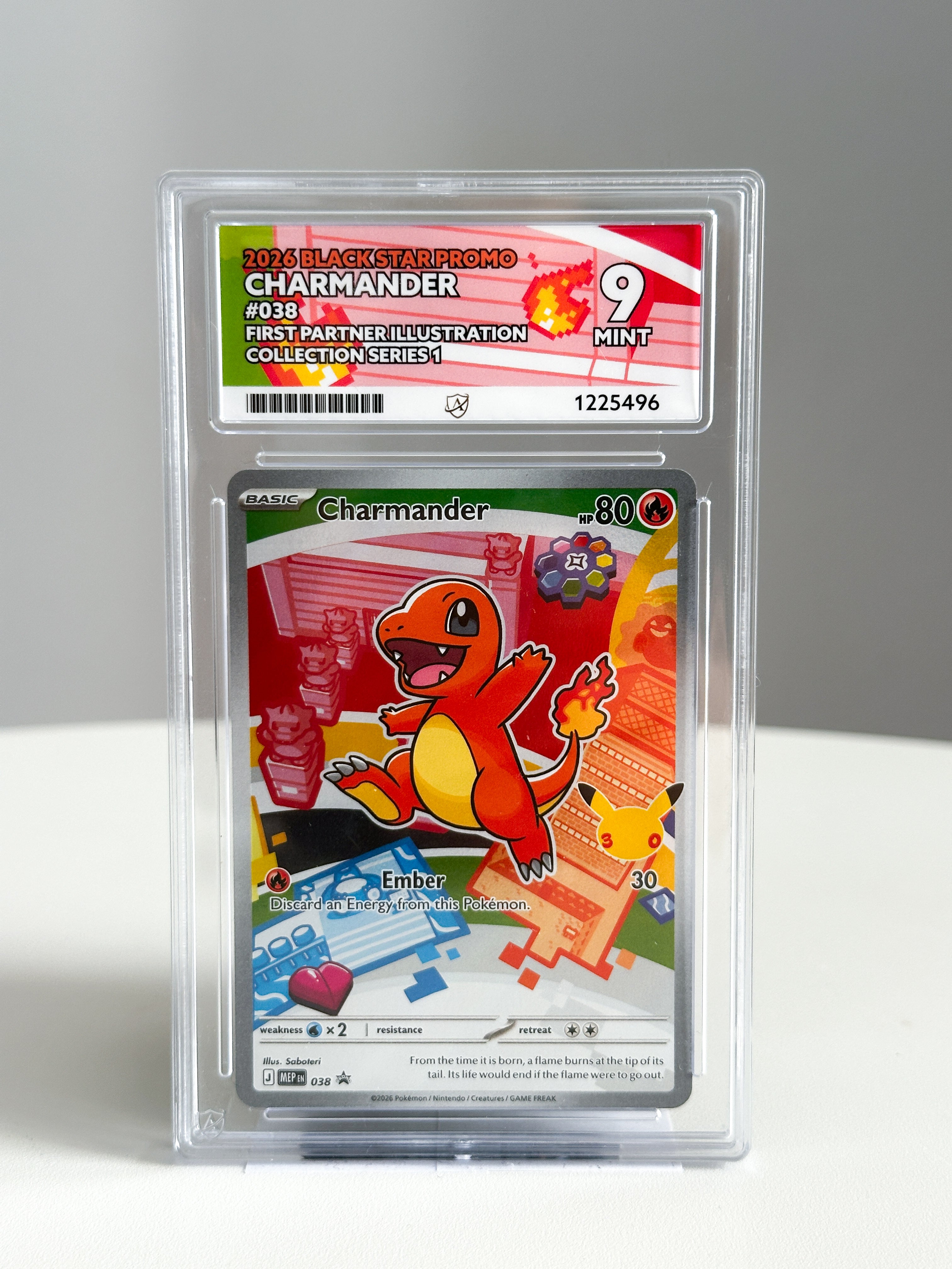 Charmander Celebration 38 ACE 9