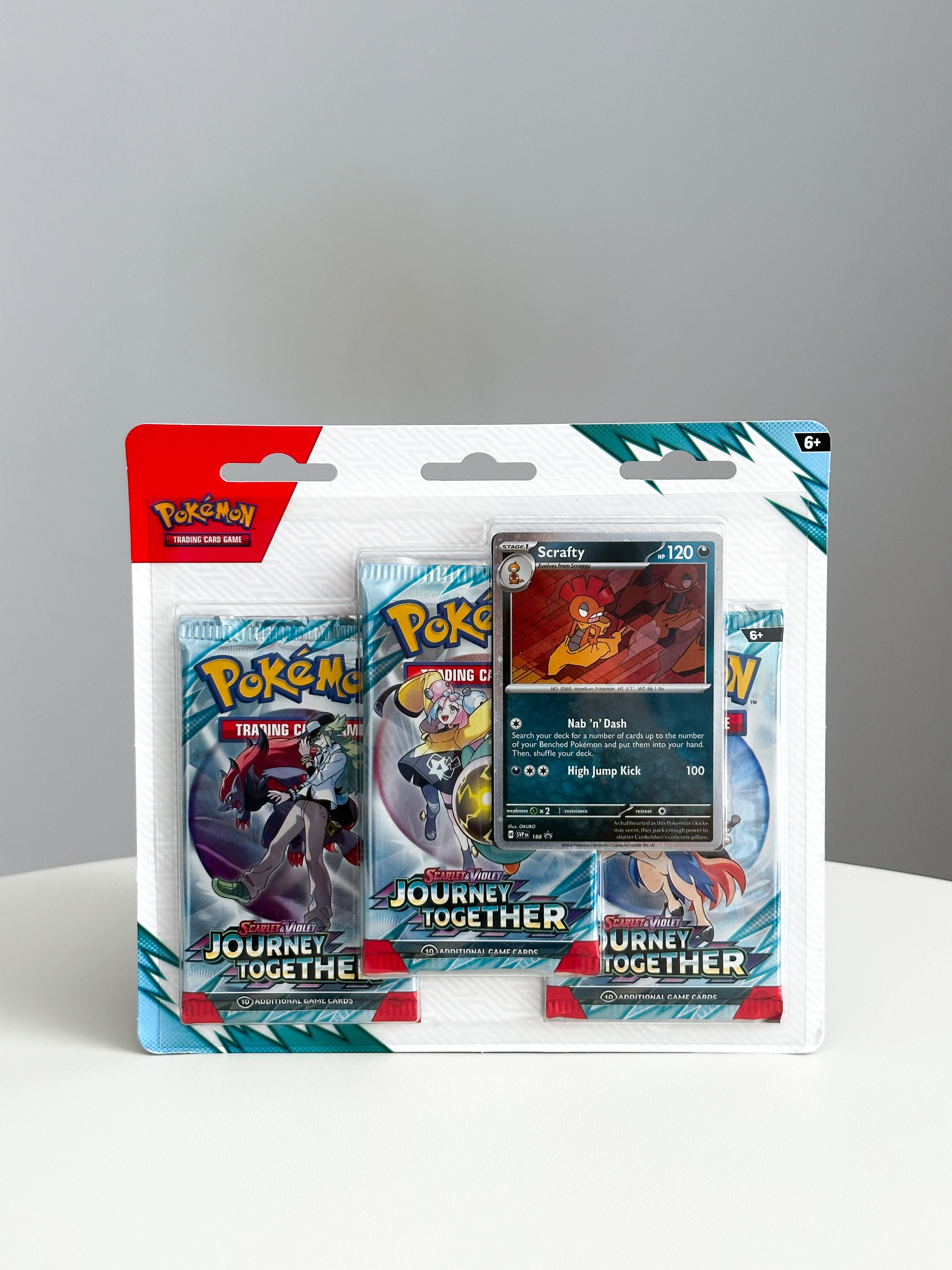 Journey Together blister 3 pack Scarfty