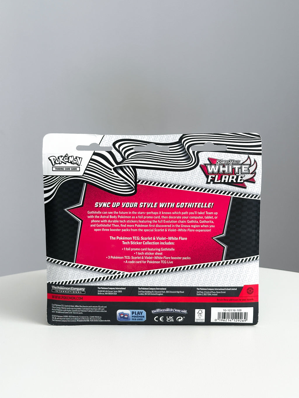 White Flare blister 3 pack