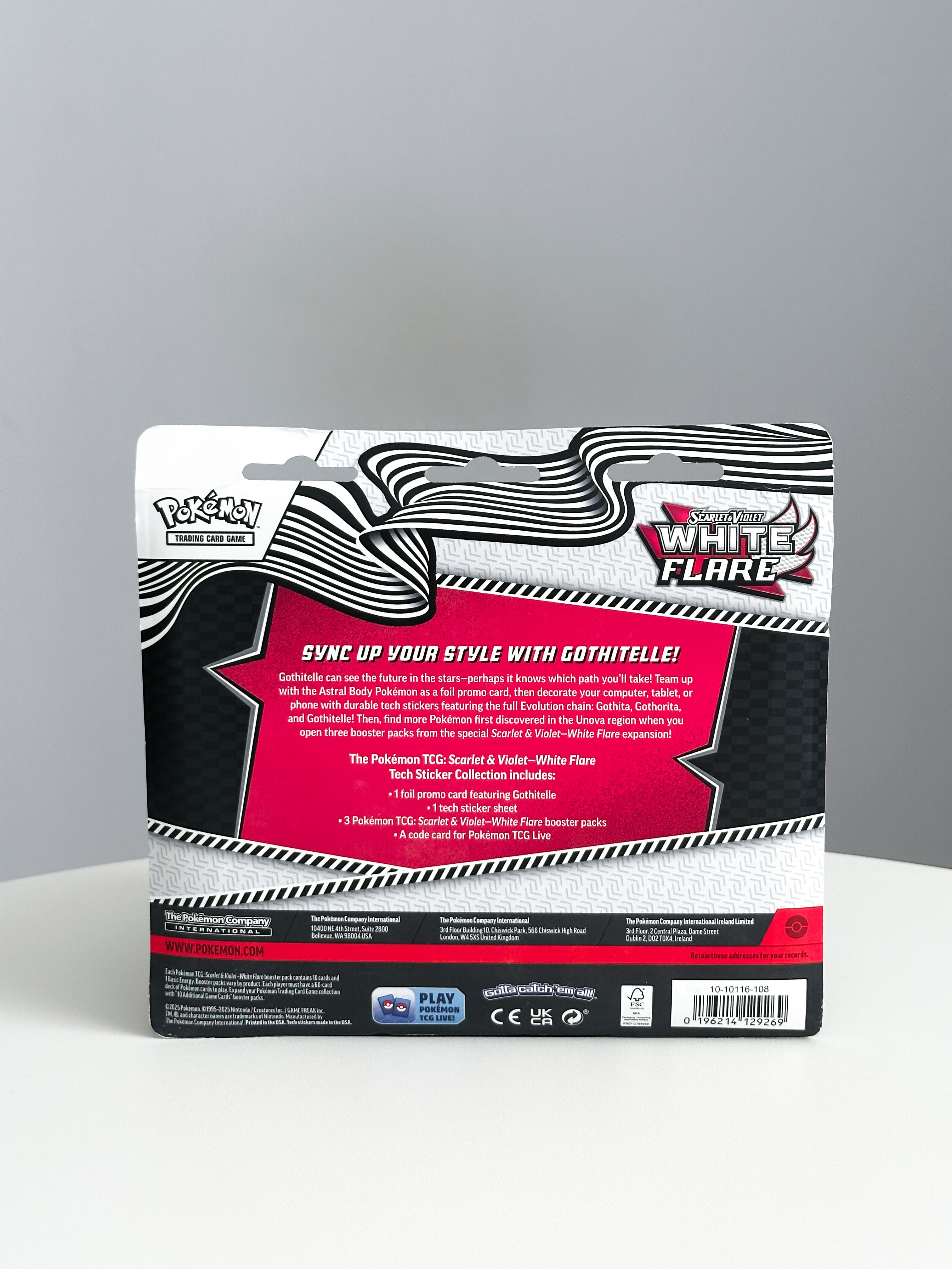 White Flare blister 3 pack