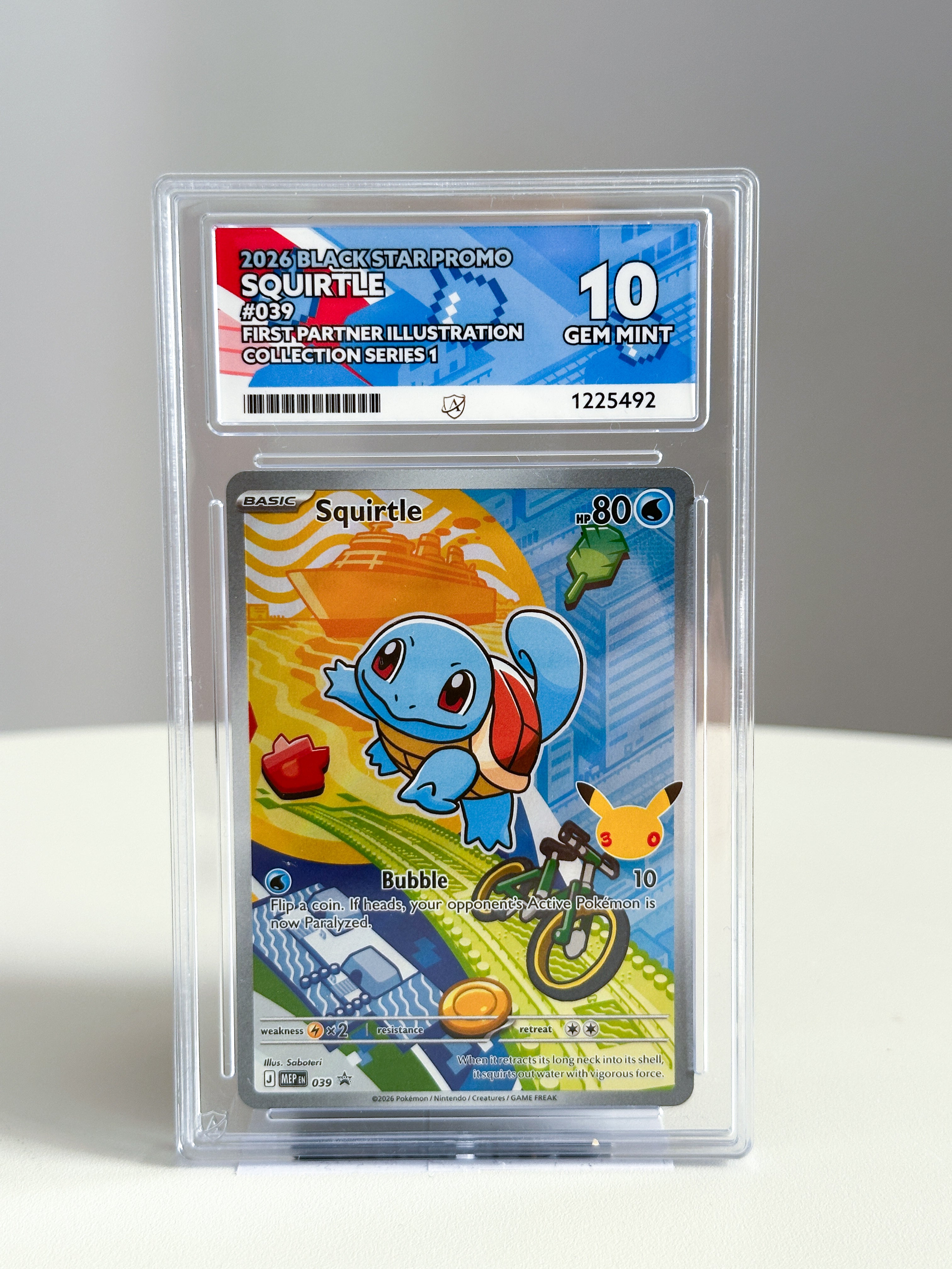 Squirtle Celebration 39 ACE 10