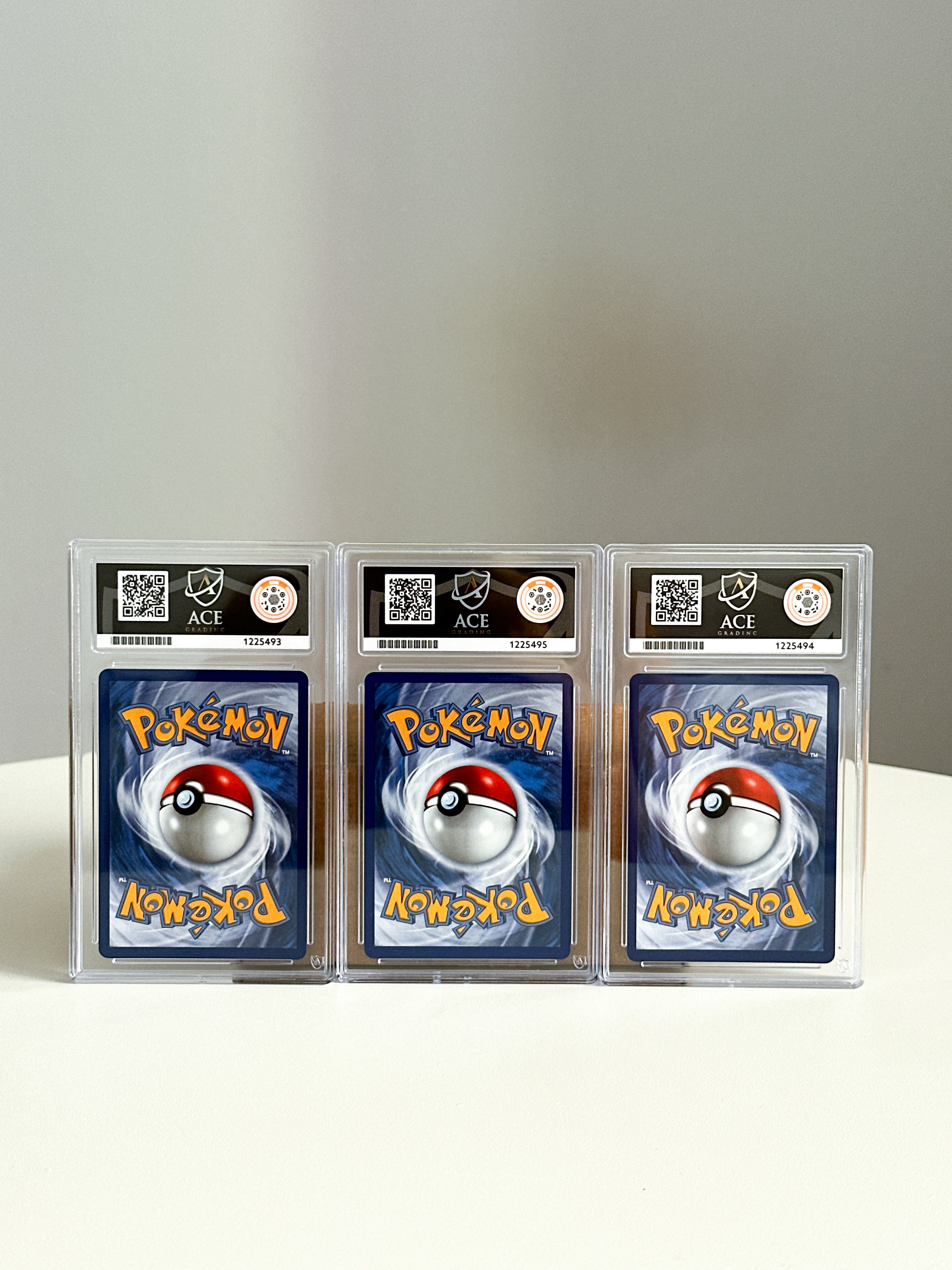 Charmander Bulbasaur Squirtle Set ACE 10