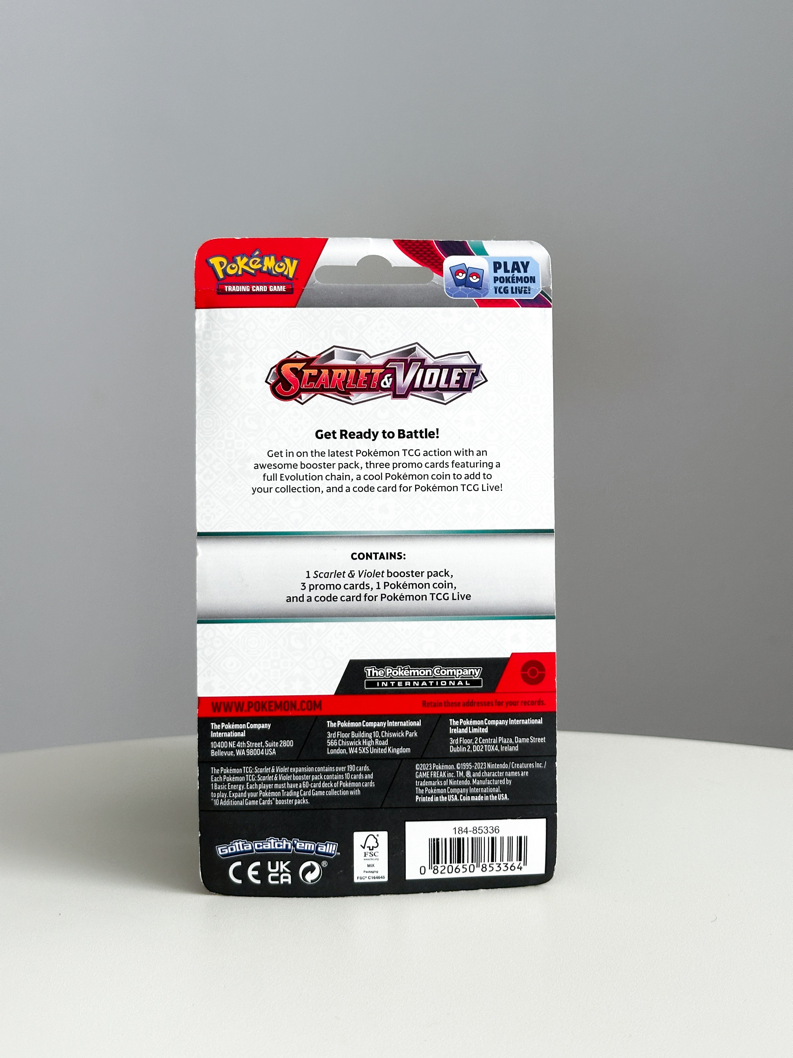 Scarlet & Violet blister 1 pack Machamp