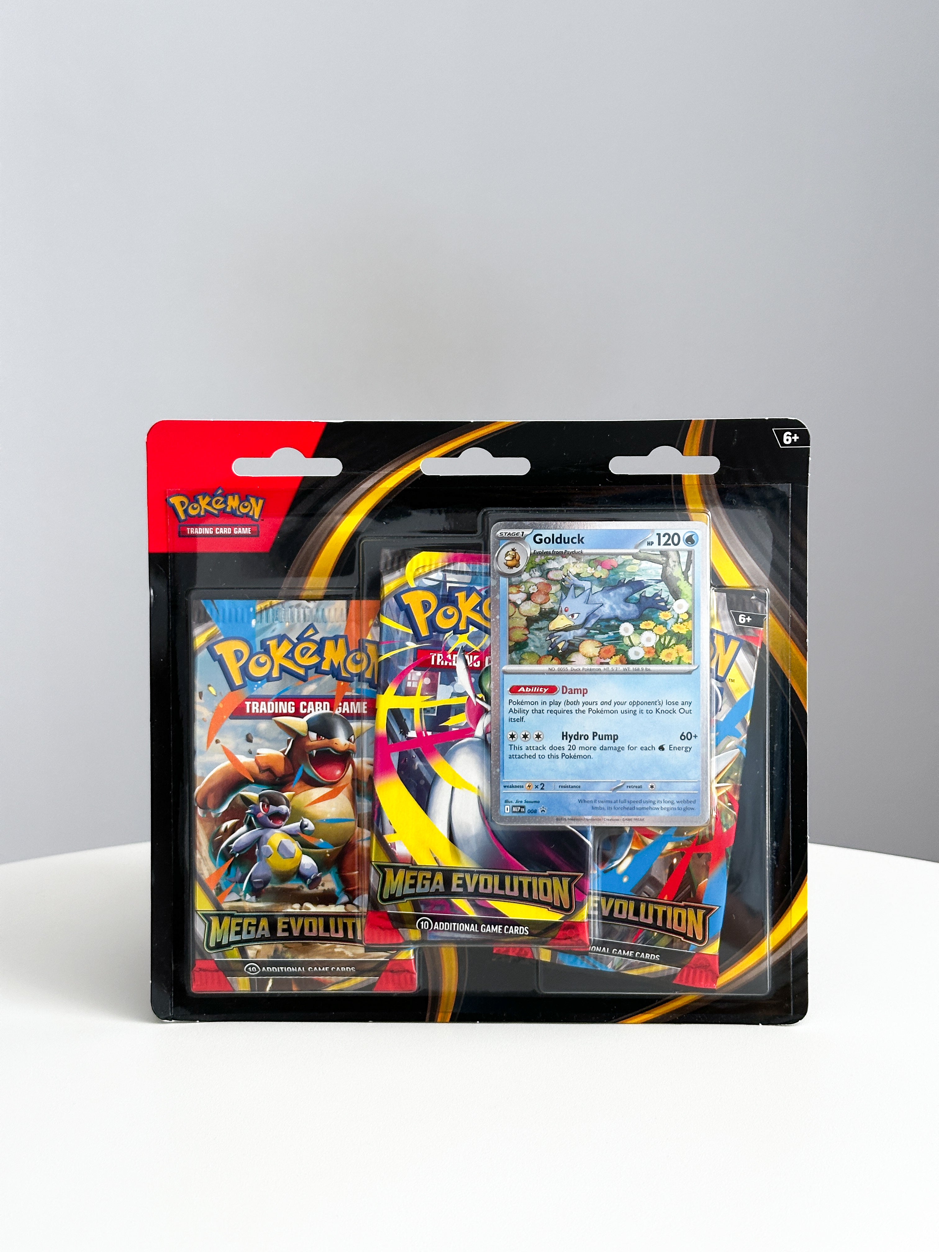 Mega evolution blister 3 pack Golduck