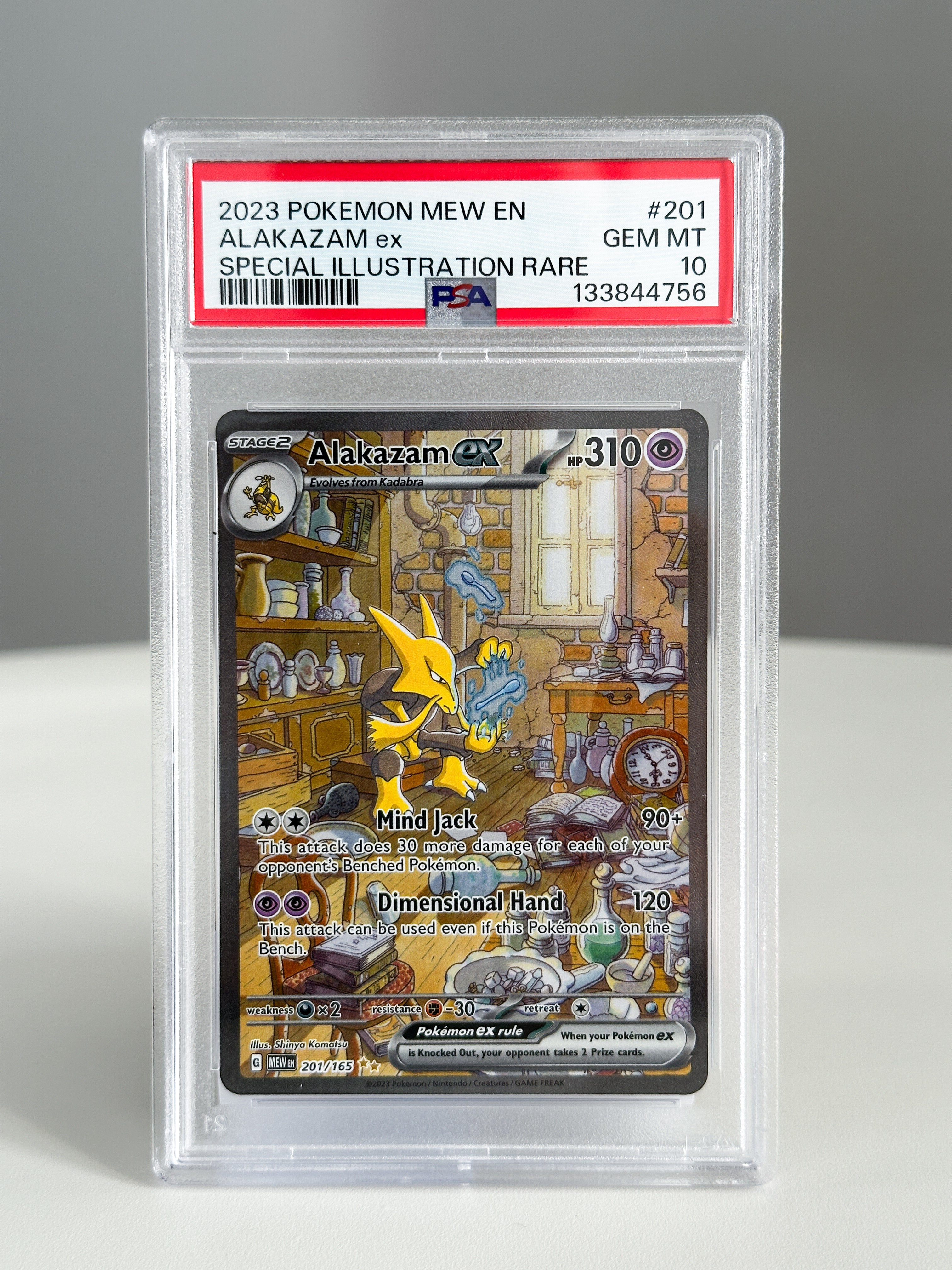 Alakazam 201 PSA 10