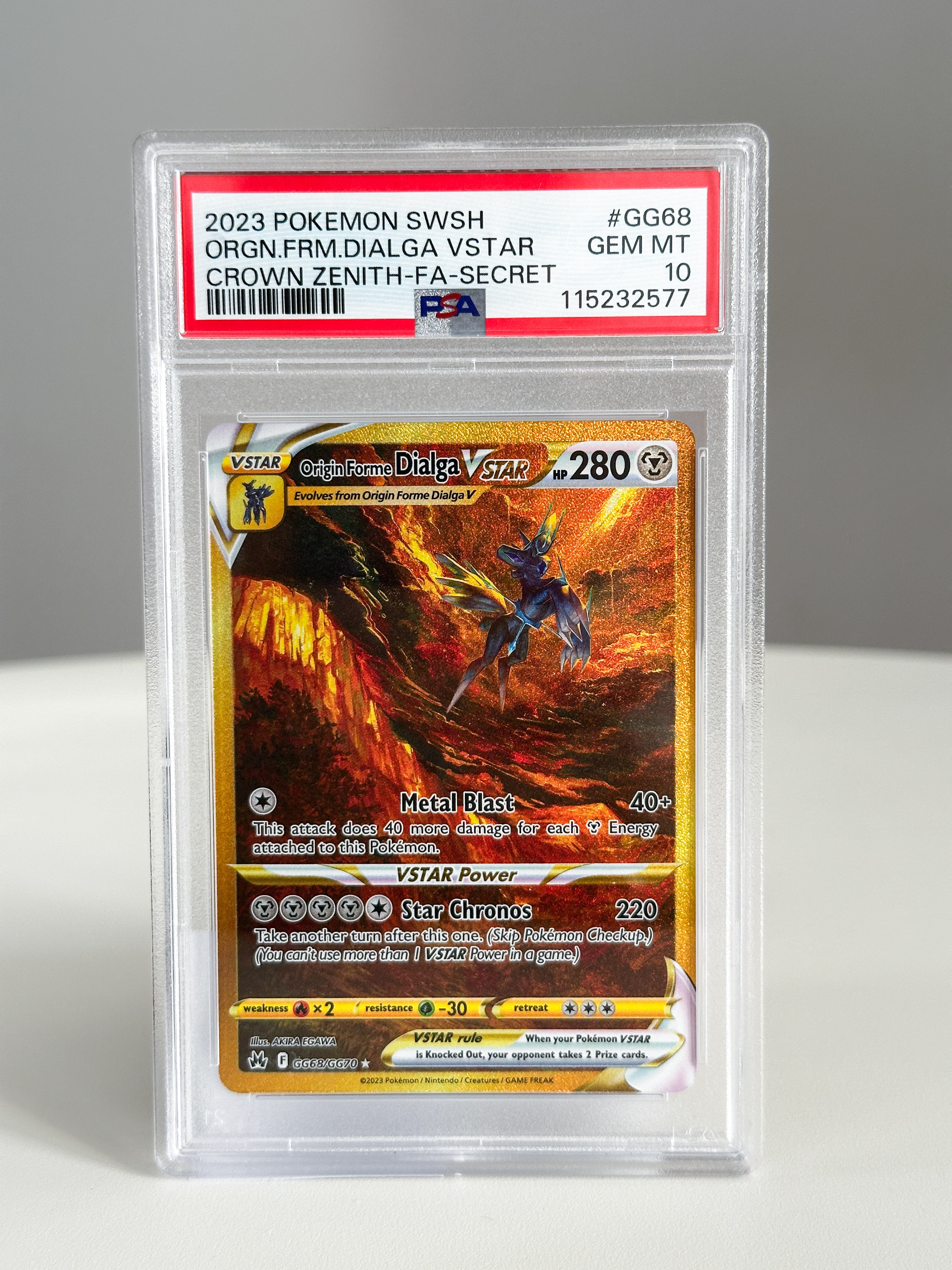 Dialga GG68 PSA 10