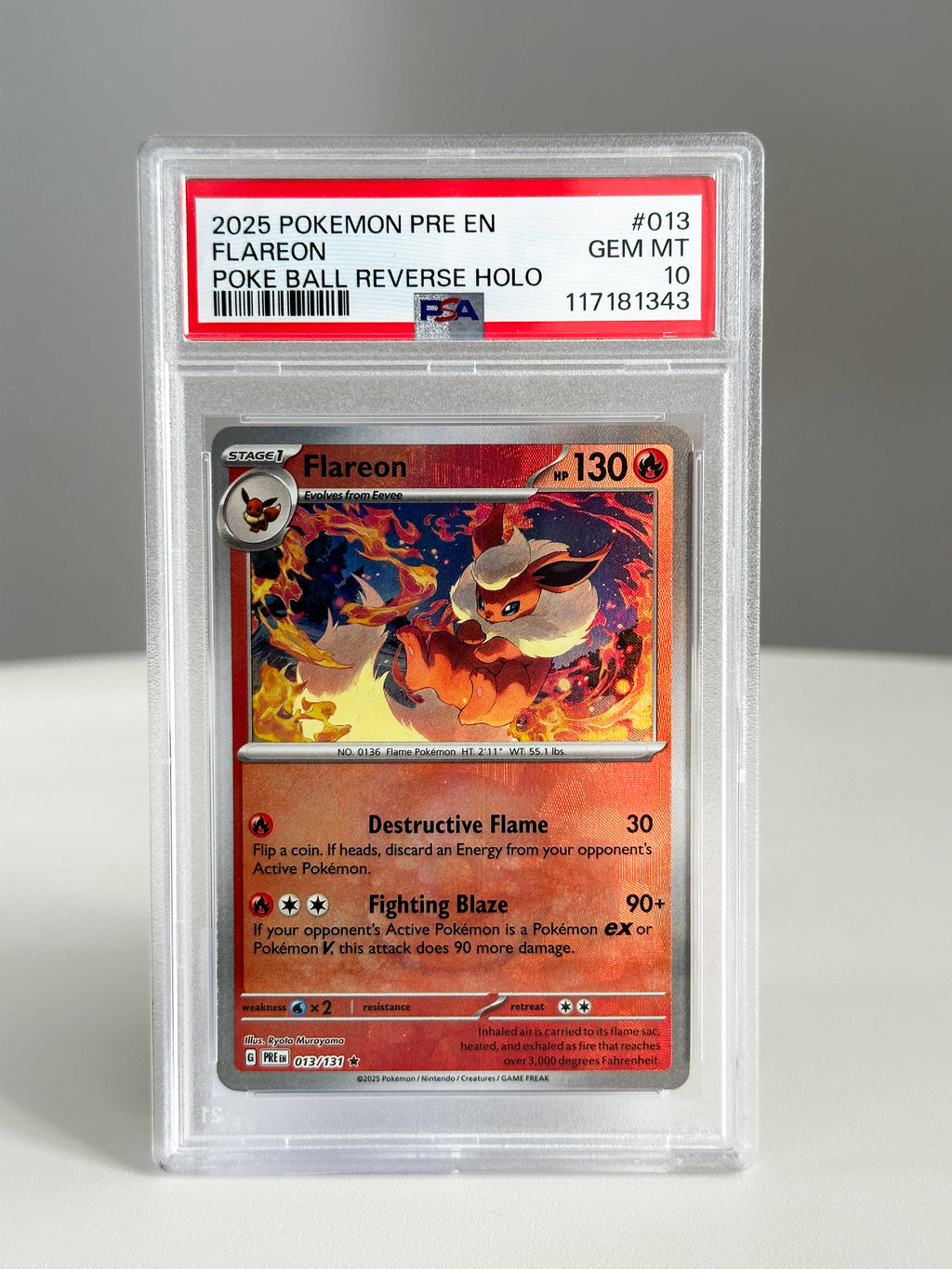 Flareon 13 PSA 10
