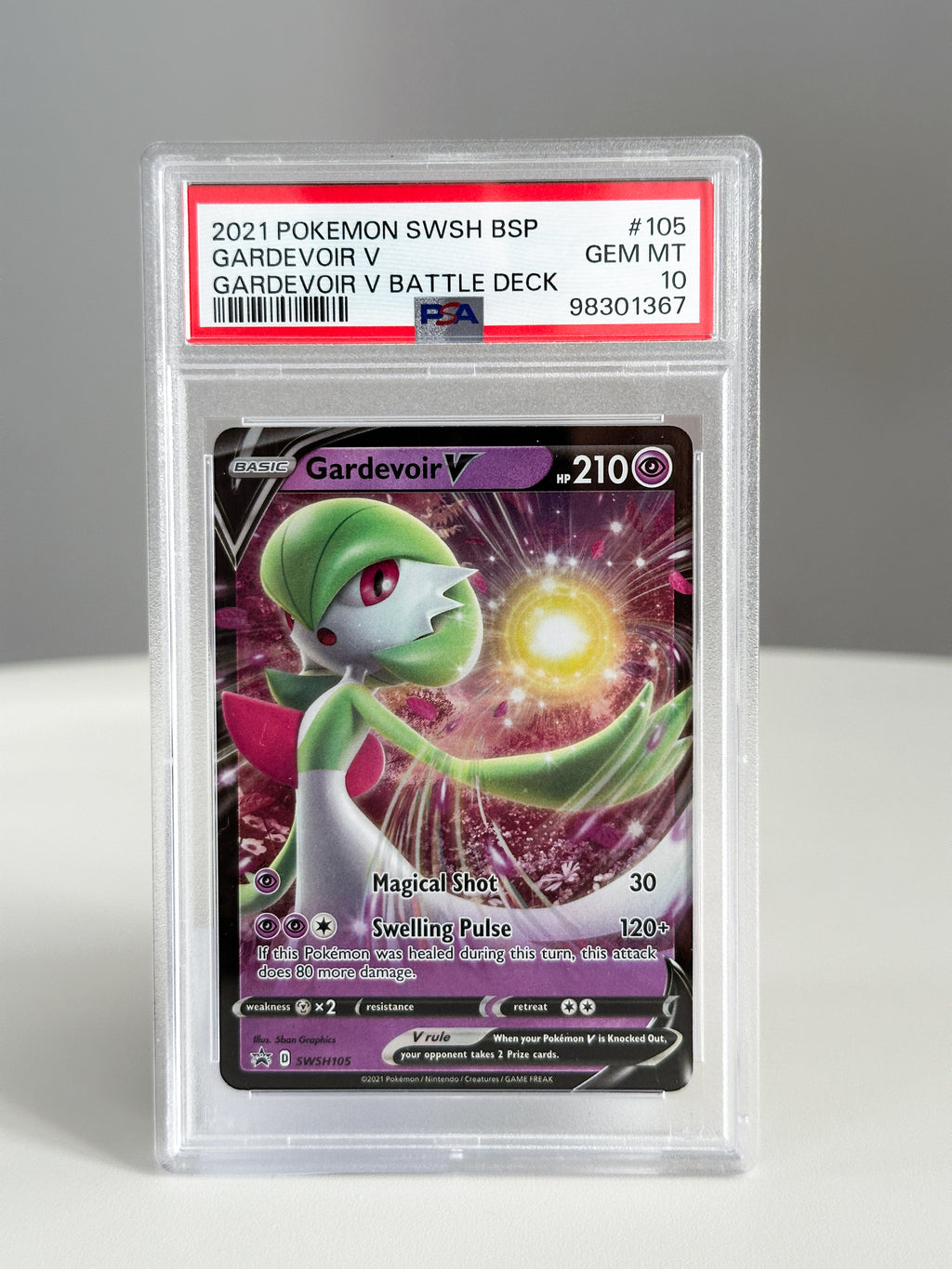 Gardevoir V 105 PSA 10