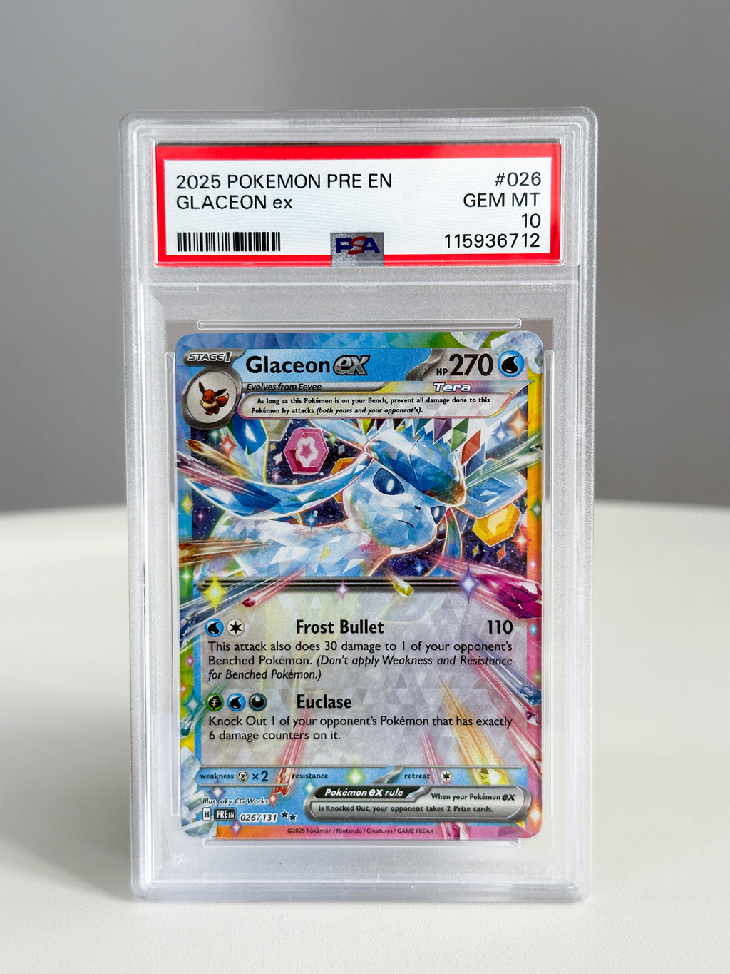 Glaceon 26 PSA 10