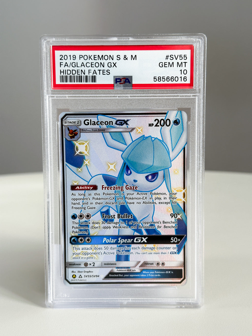 Glaceon SV55 PSA 10