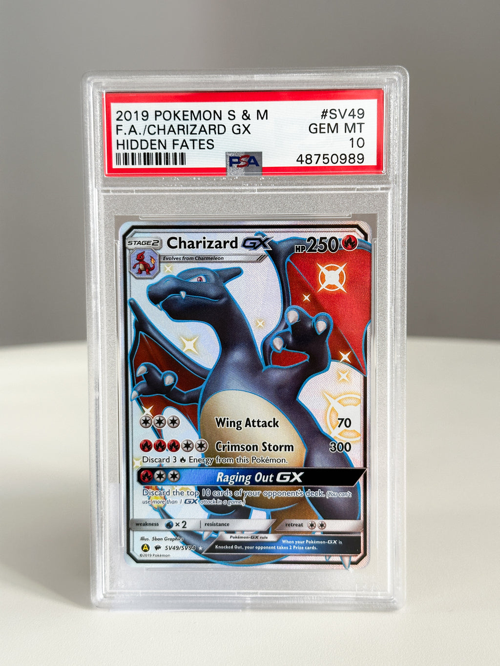 Charizard SV49 PSA 10