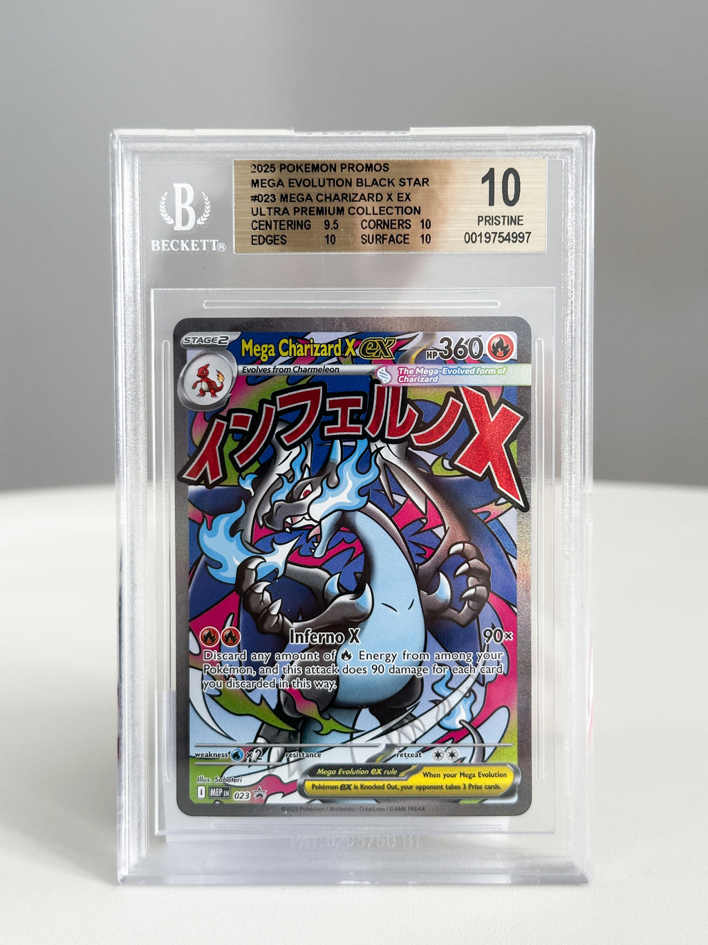 charizard mega evolution 23 BGS 10