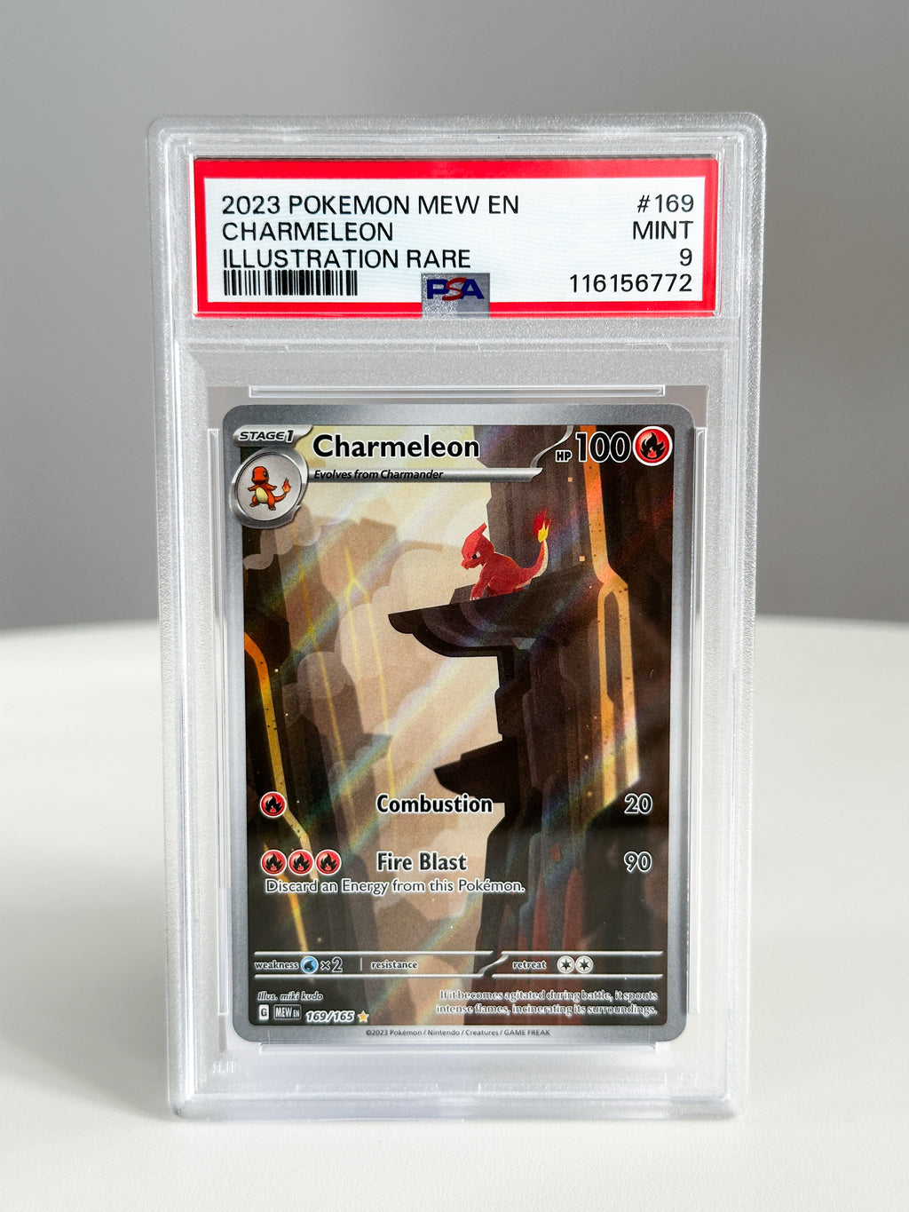 charmeleon 169 PSA 9