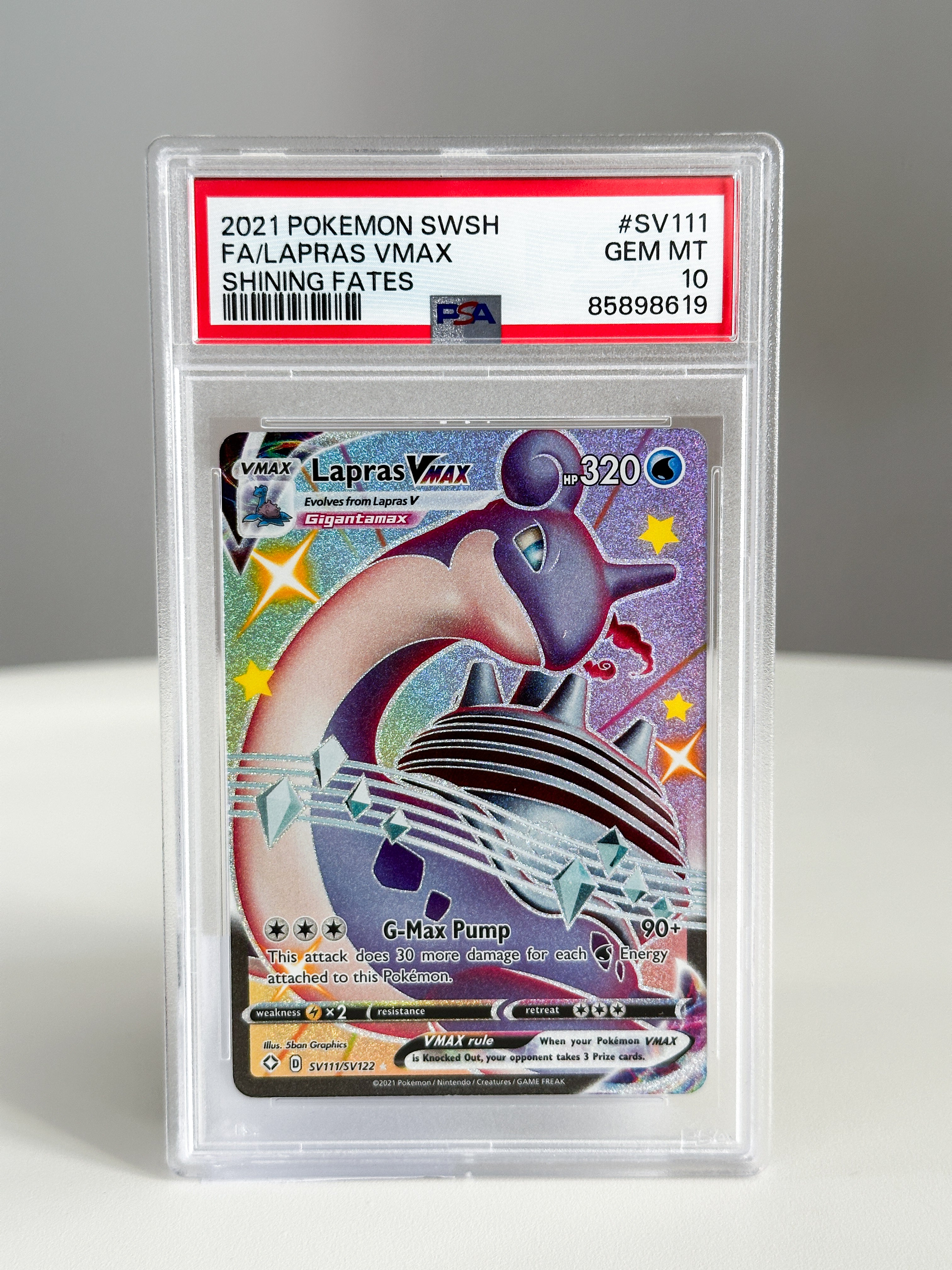Lapras SV111 PSA 10
