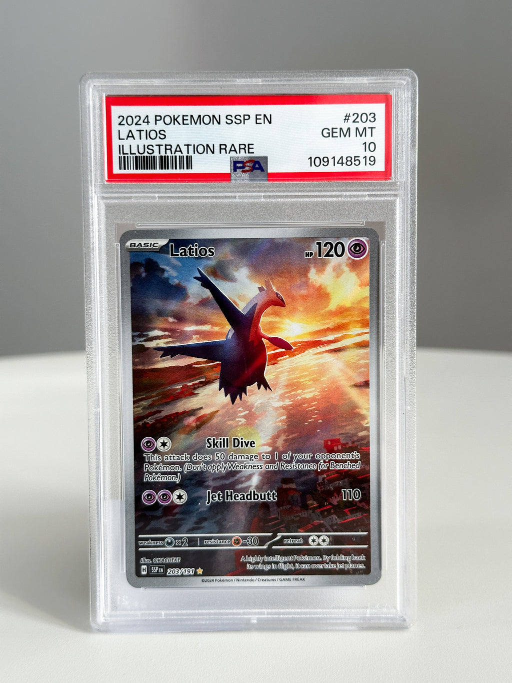 latios 203 PSA 10