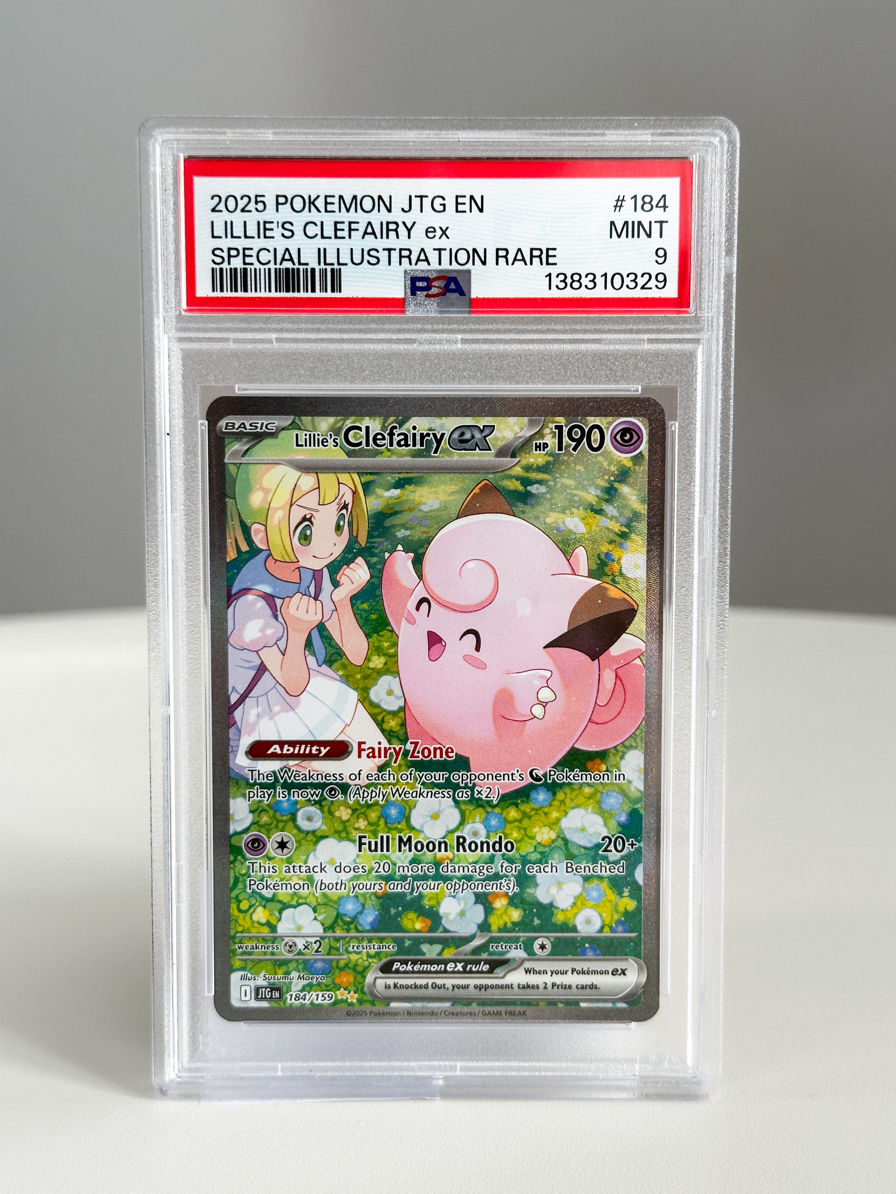 Lillies clefairy 164 PSA 9