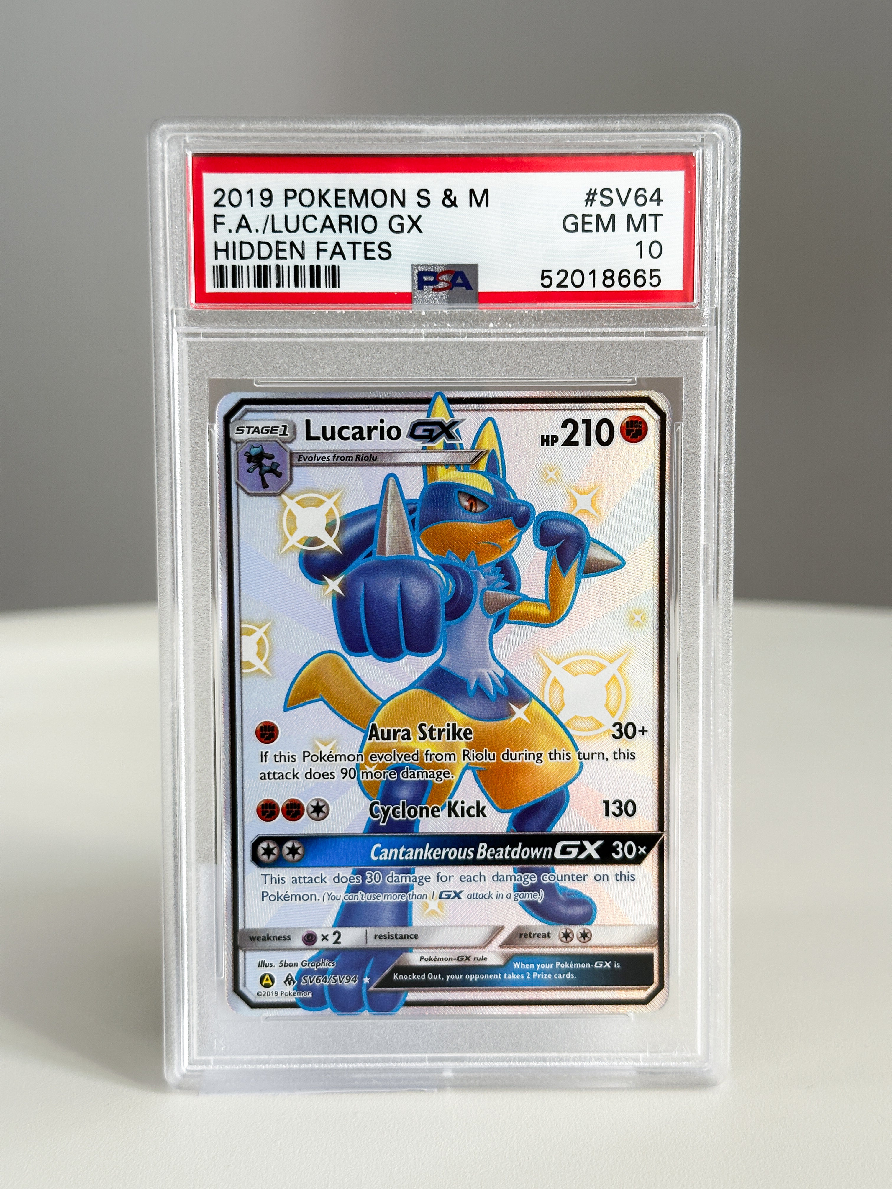 Lucario SV64 PSA 10