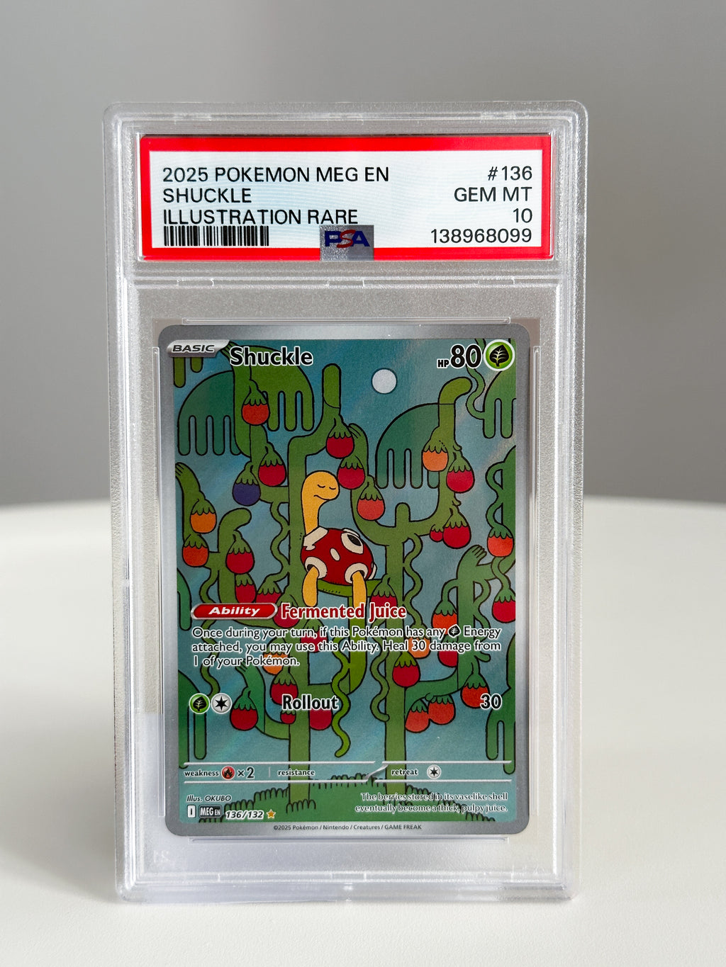 Shuckle 136 PSA 10
