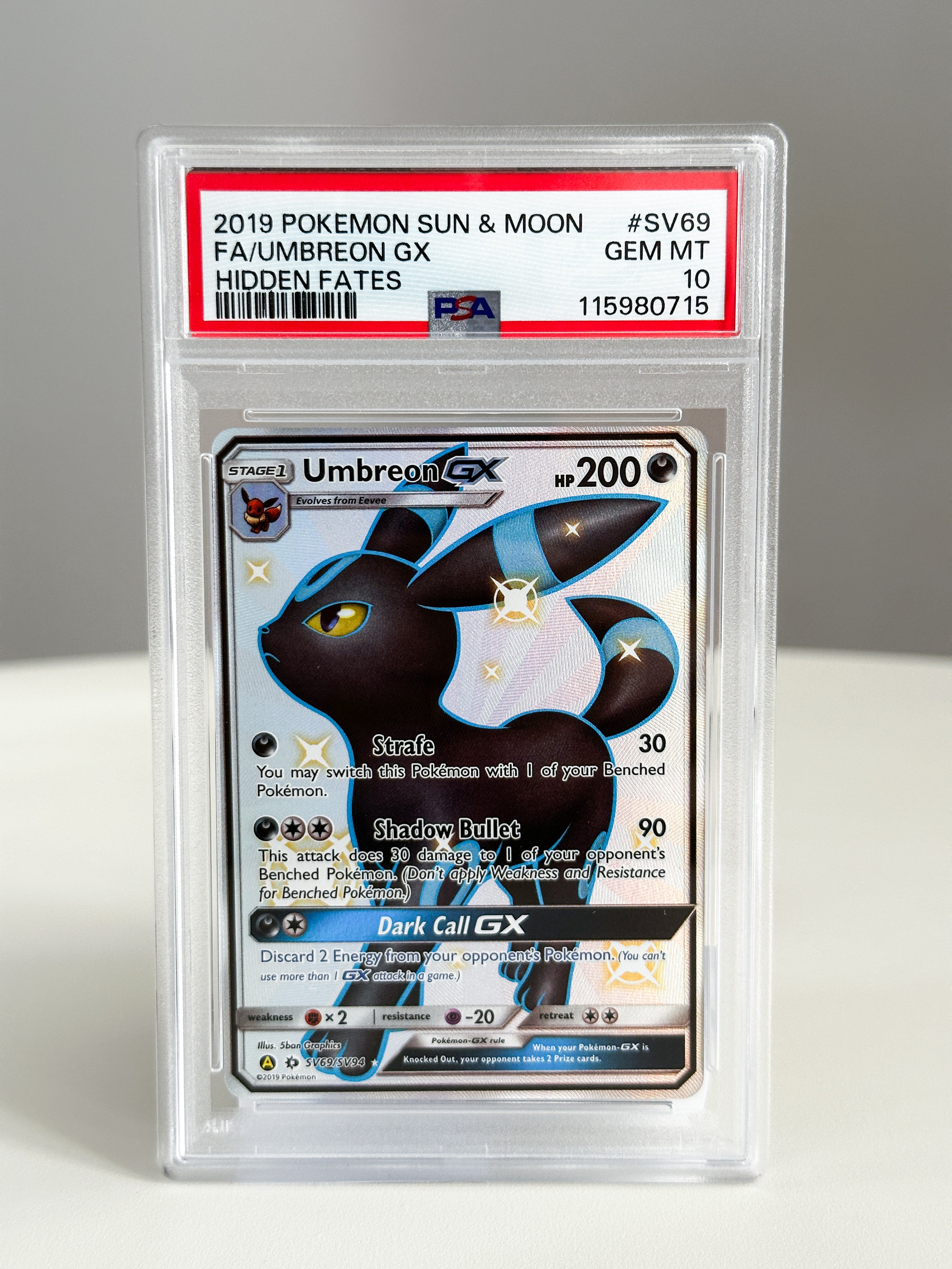 Umbreon SV69 PSA 10
