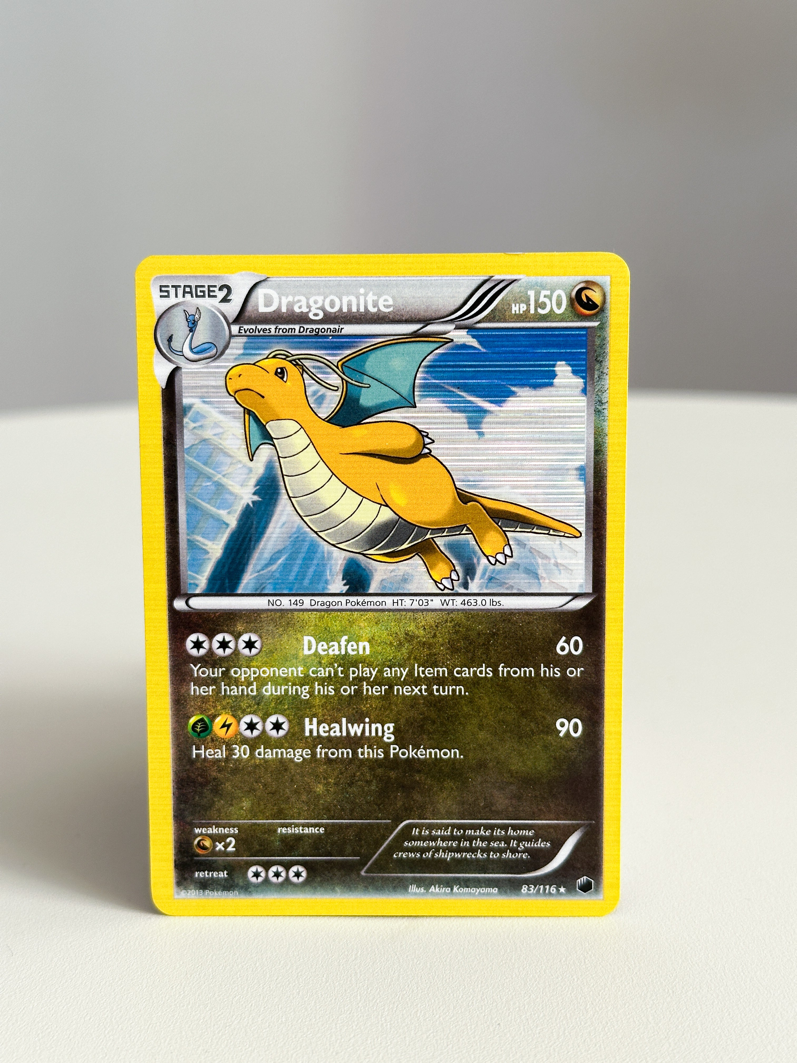 Dragonite Holo 83/116