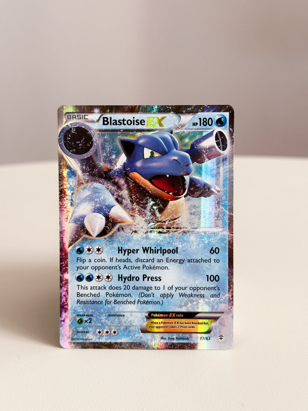 Blastoise EX 17/83