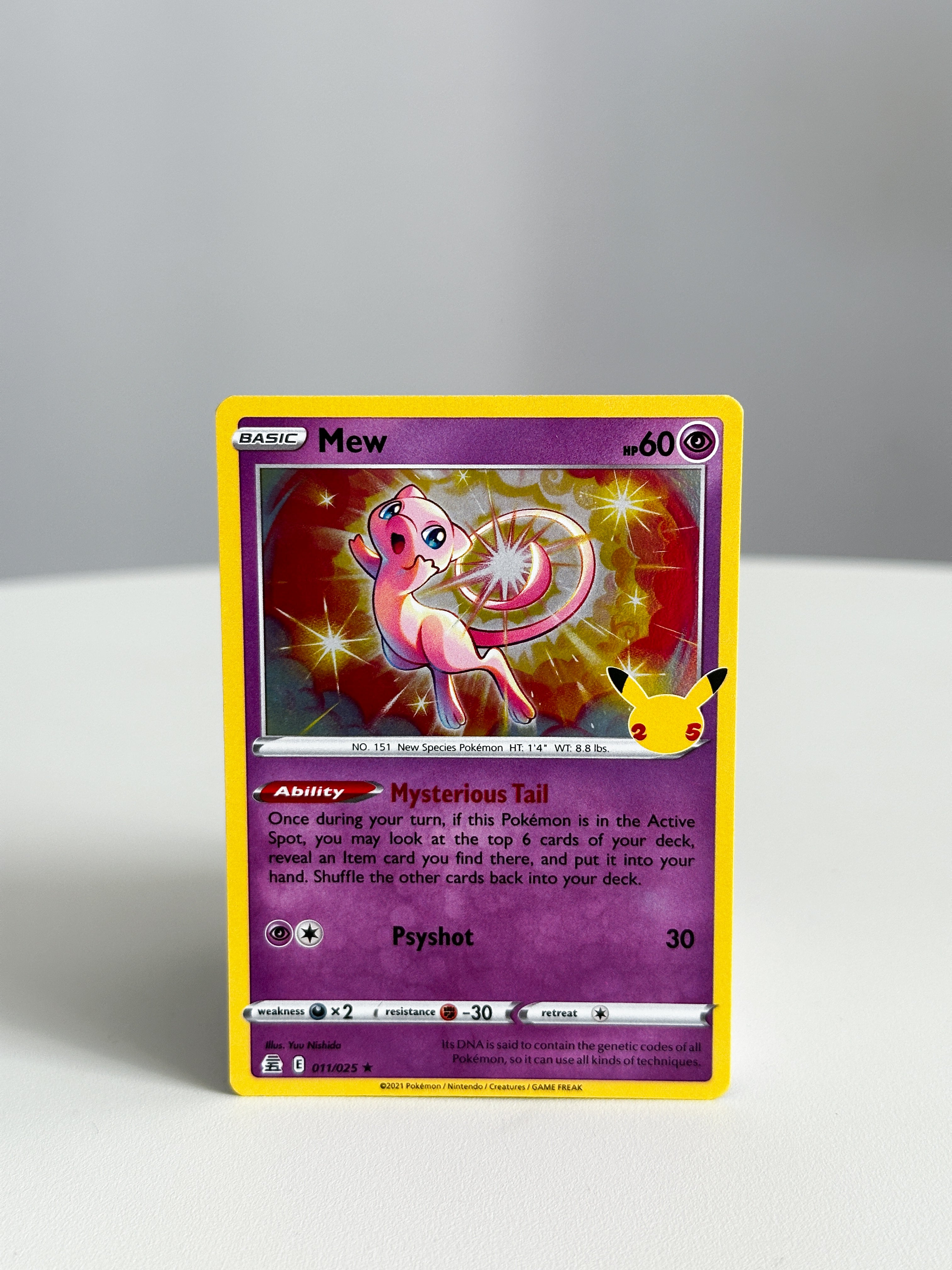 Mew Holo 011