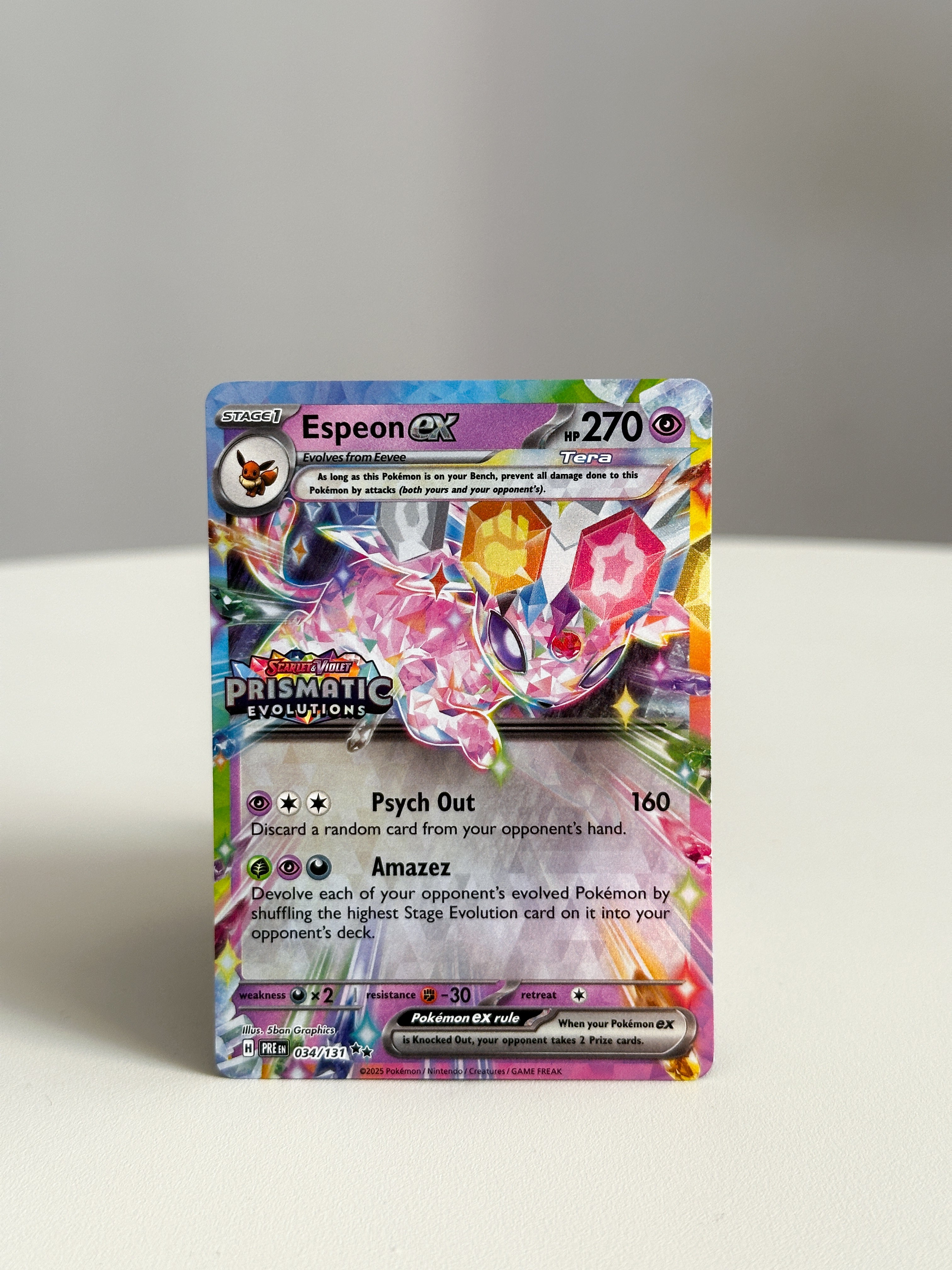 Espeon ex Tera 034