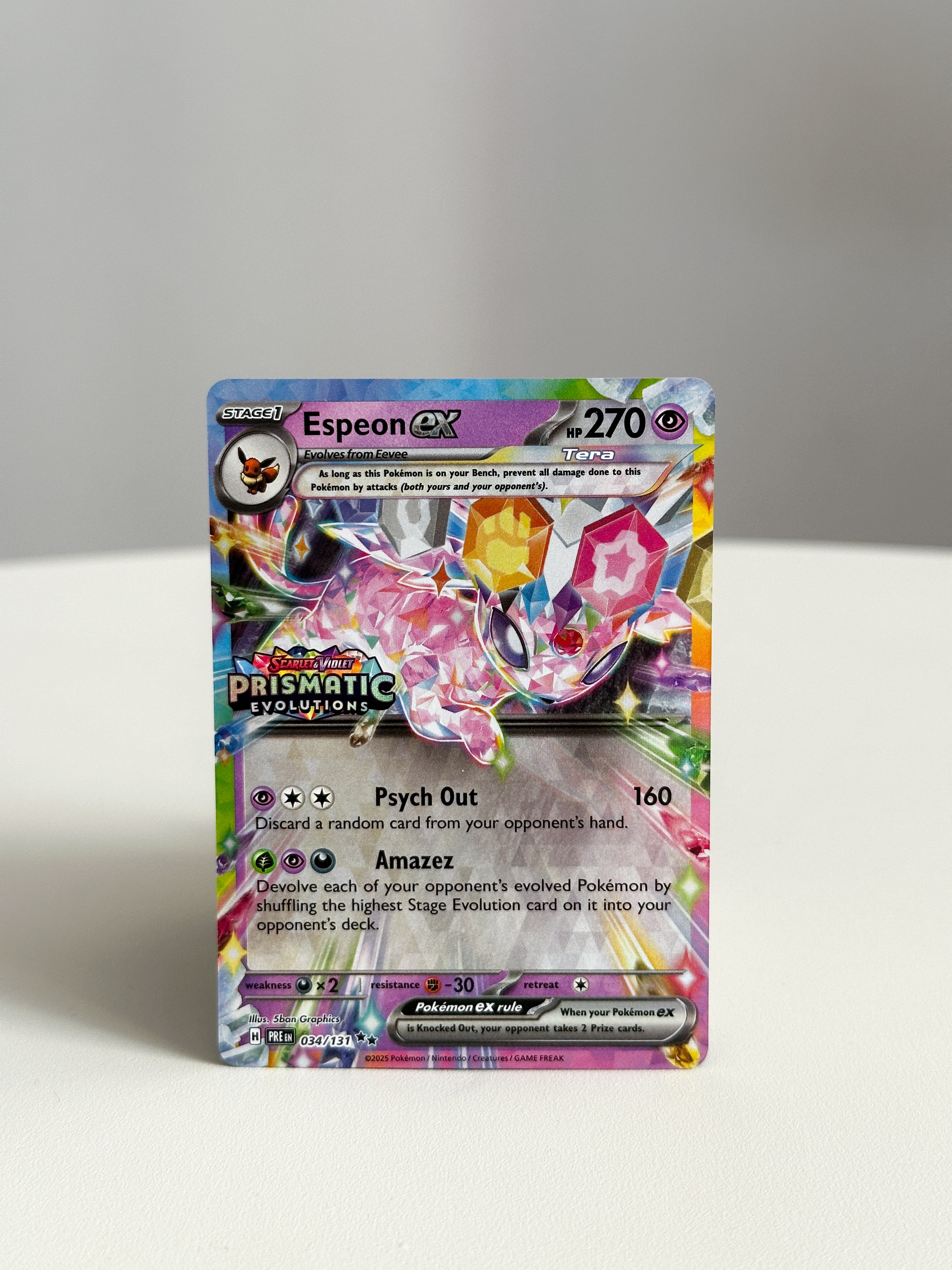 Espeon ex Tera 034