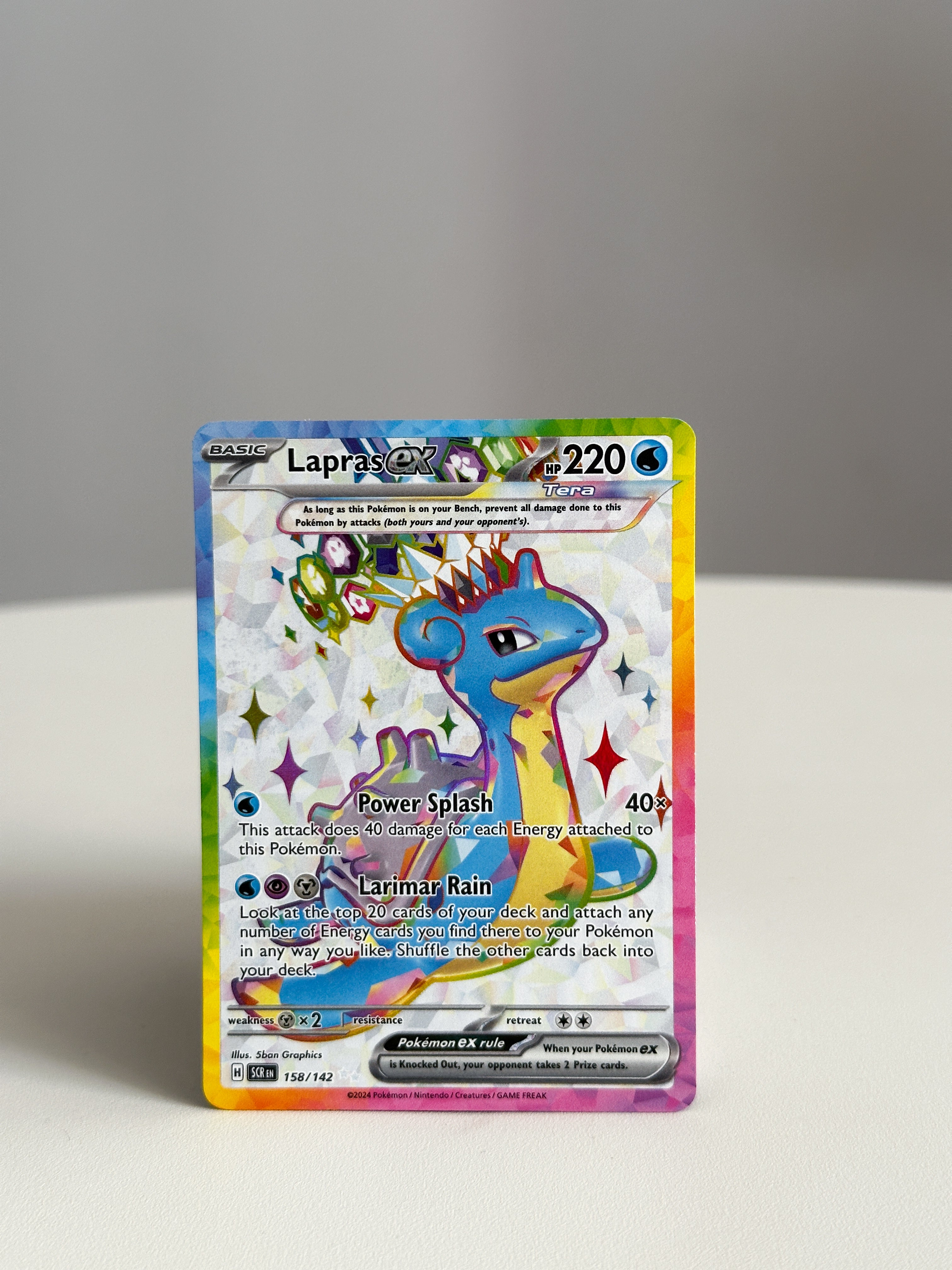 Lapras ex Full Art 158