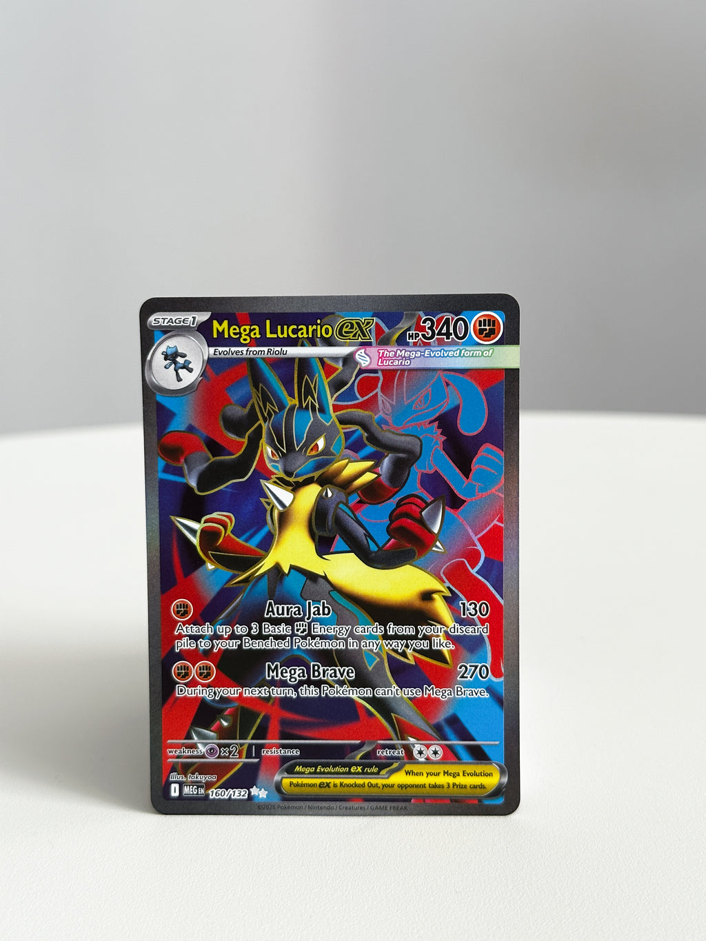 Mega Lucario ex Full Art 160