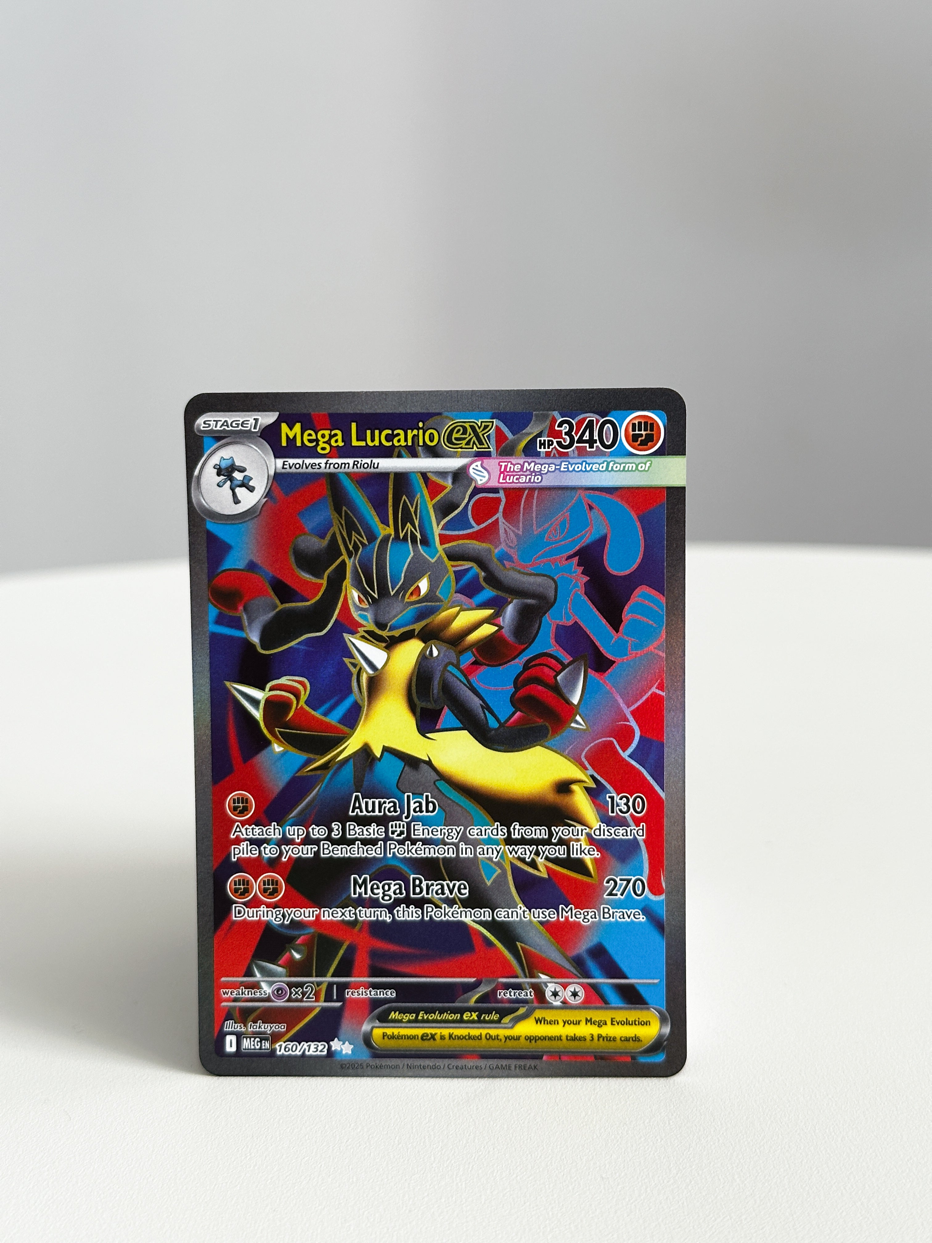 Mega Lucario ex Full Art 160