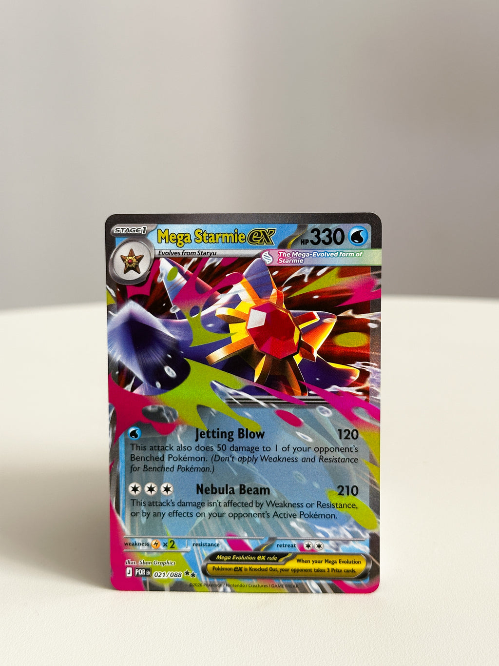 Mega Starmie ex 021