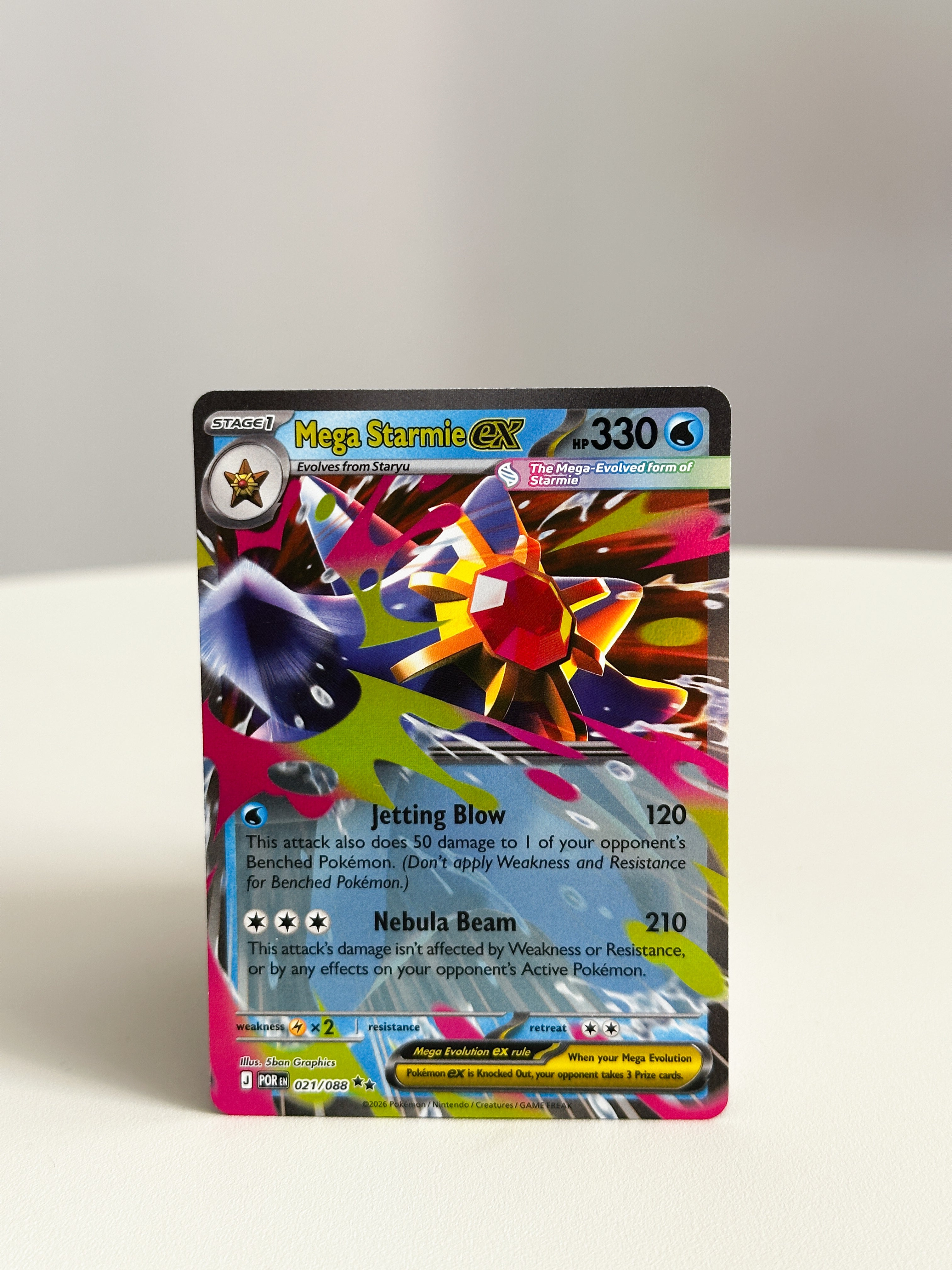 Mega Starmie ex 021