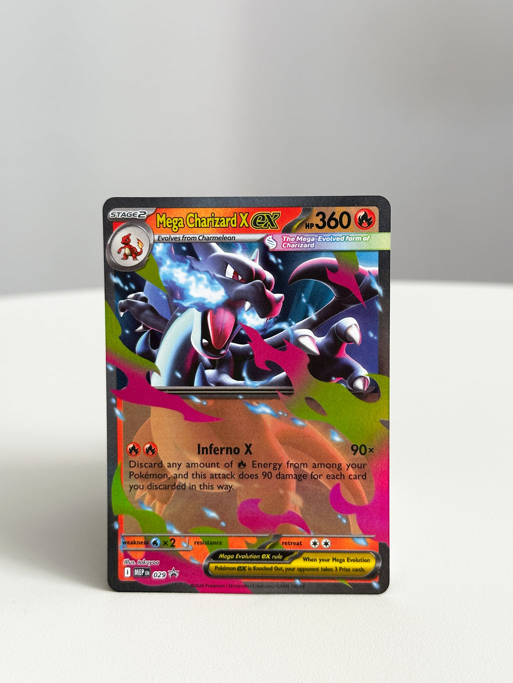 Mega Charizard X ex 029