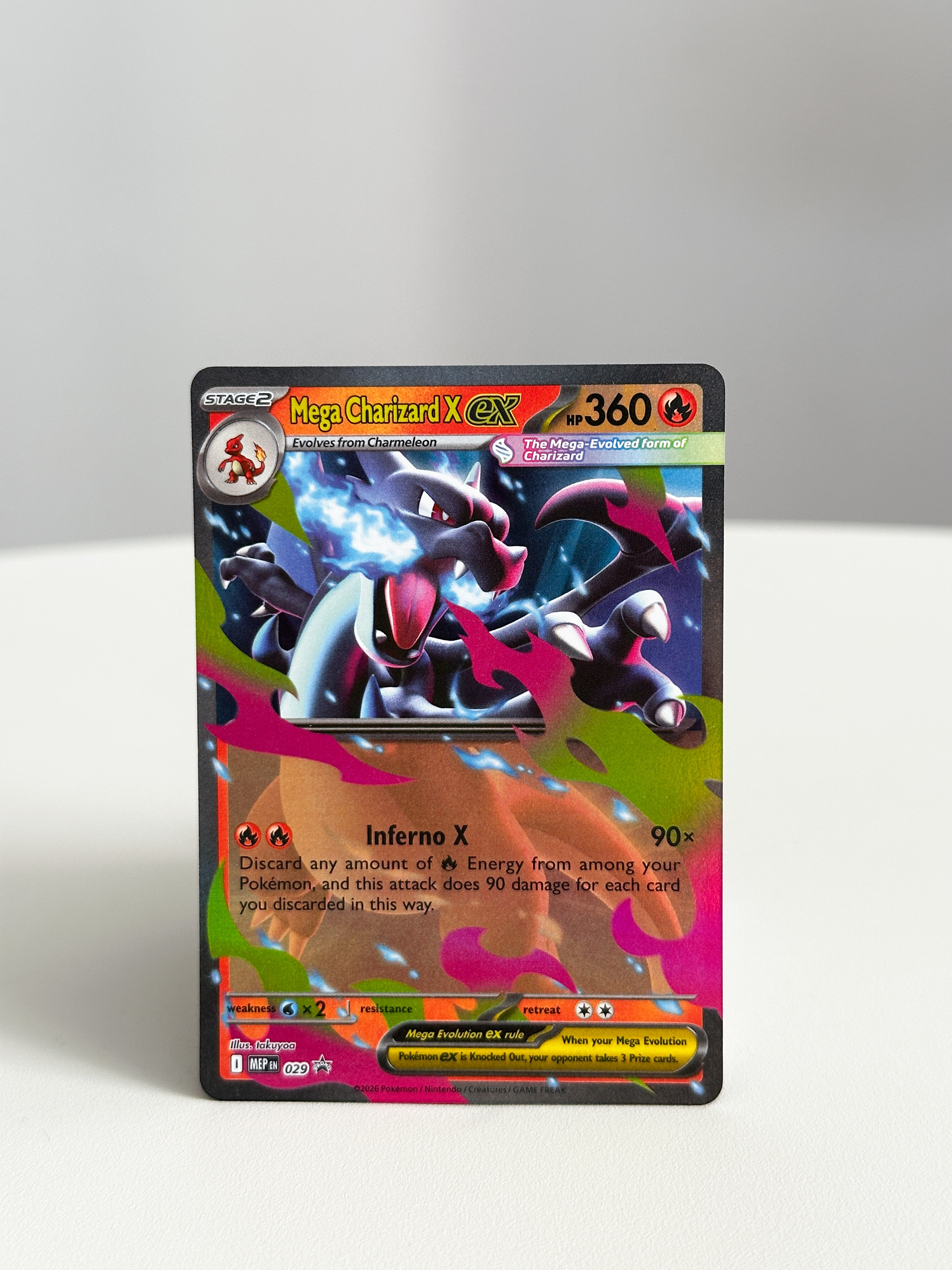 Mega Charizard X ex 029