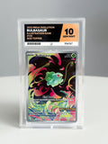 Bulbasaur Mega Evolution stamped 133 ACE 10