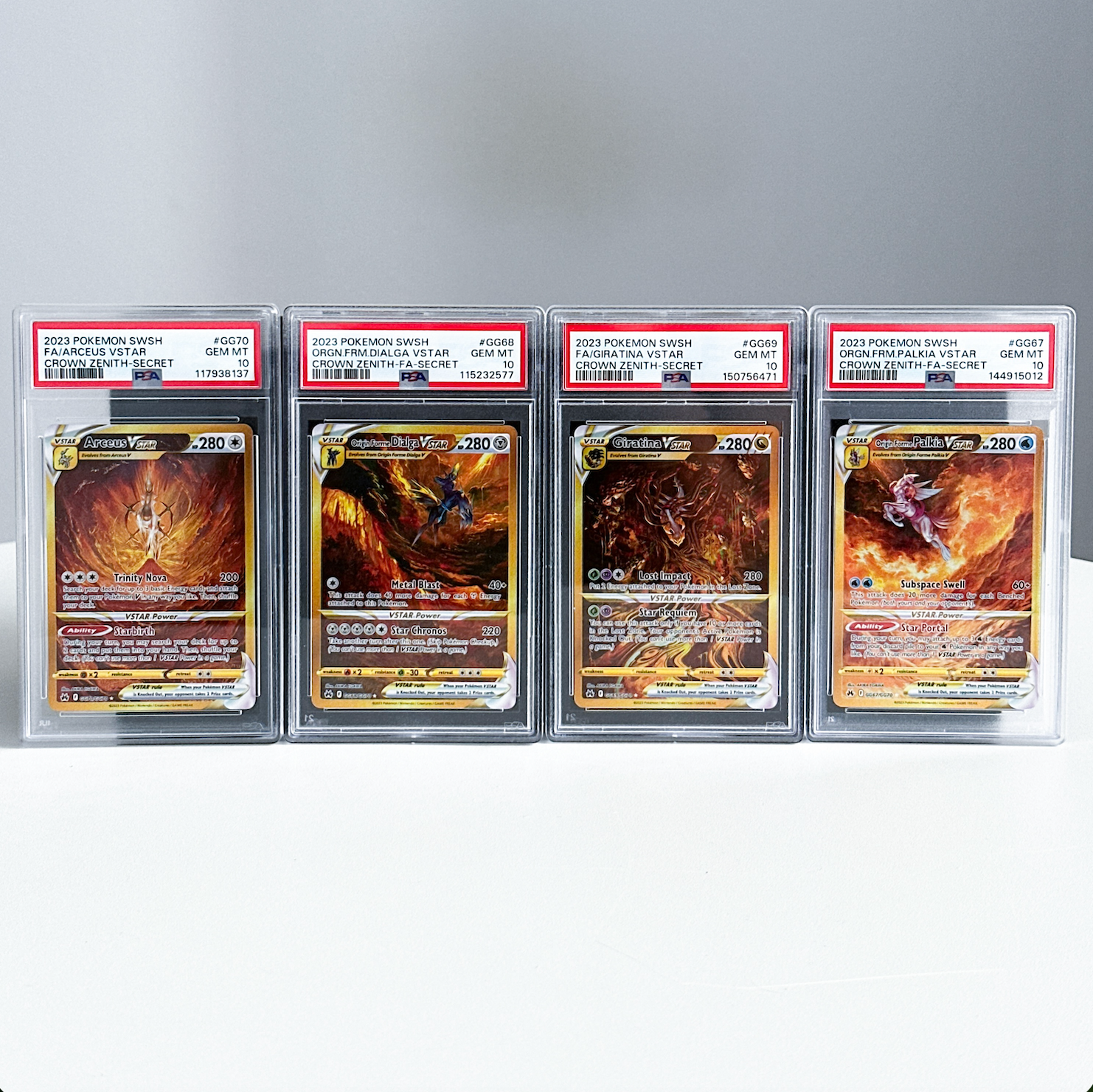 Crown Zenith 4-Set PSA 10